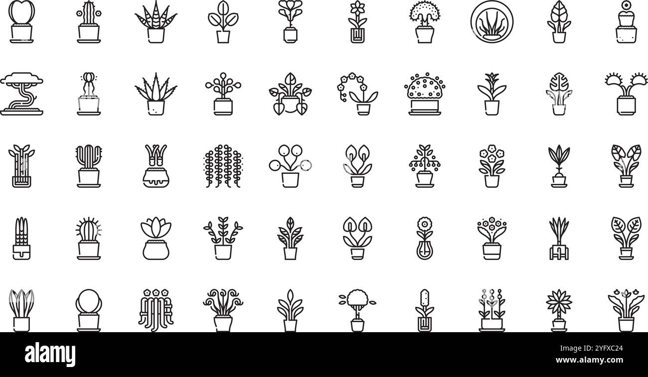 Collection d'icônes vectorielles de haute qualité avec contour modifiable. Idéal pour les projets professionnels et créatifs. Illustration de Vecteur