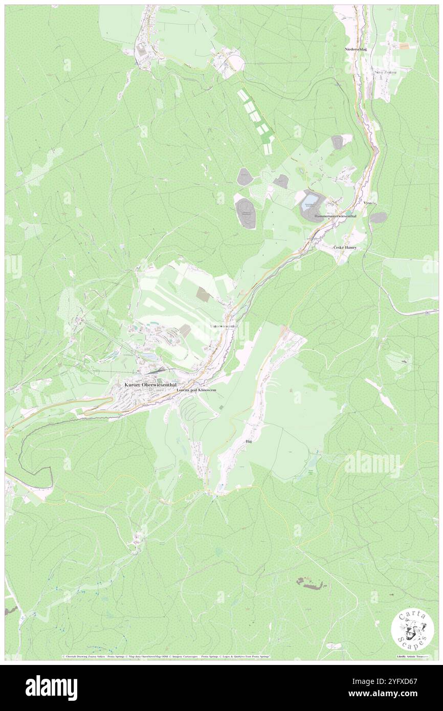 Unterwiesenthal, DE, Allemagne, Saxe, N 50 25' 37'', N 12 59' 15'', carte, Carthascapes carte publiée en 2024. Explorez Cartascapes, une carte qui révèle la diversité des paysages, des cultures et des écosystèmes de la Terre. Voyage à travers le temps et l'espace, découvrir l'interconnexion du passé, du présent et de l'avenir de notre planète. Banque D'Images