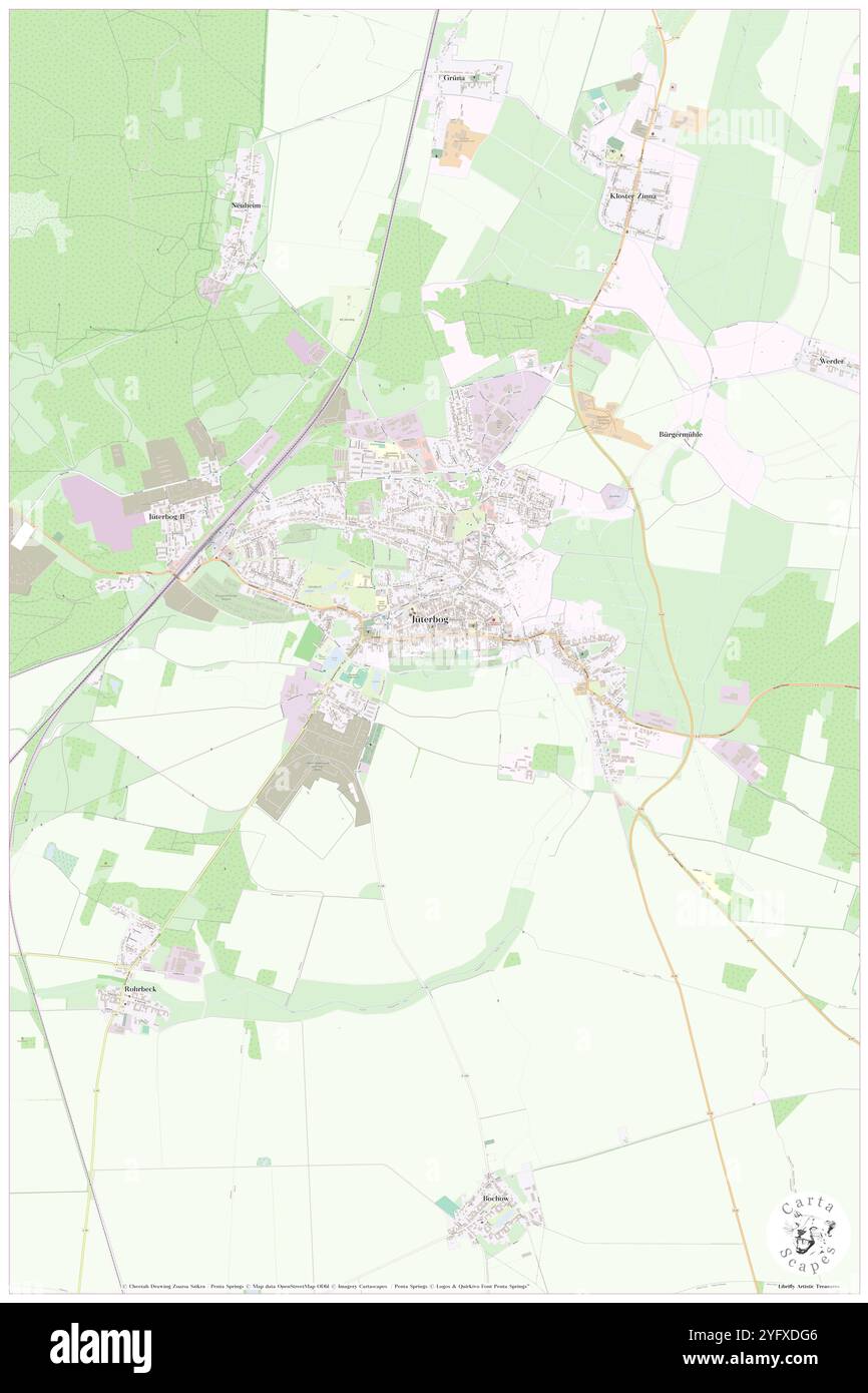 Powder Tower, DE, Allemagne, Brandebourg, N 51 59' 21'', N 13 4' 50'', carte, Carthascapes carte publiée en 2024. Explorez Cartascapes, une carte qui révèle la diversité des paysages, des cultures et des écosystèmes de la Terre. Voyage à travers le temps et l'espace, découvrir l'interconnexion du passé, du présent et de l'avenir de notre planète. Banque D'Images