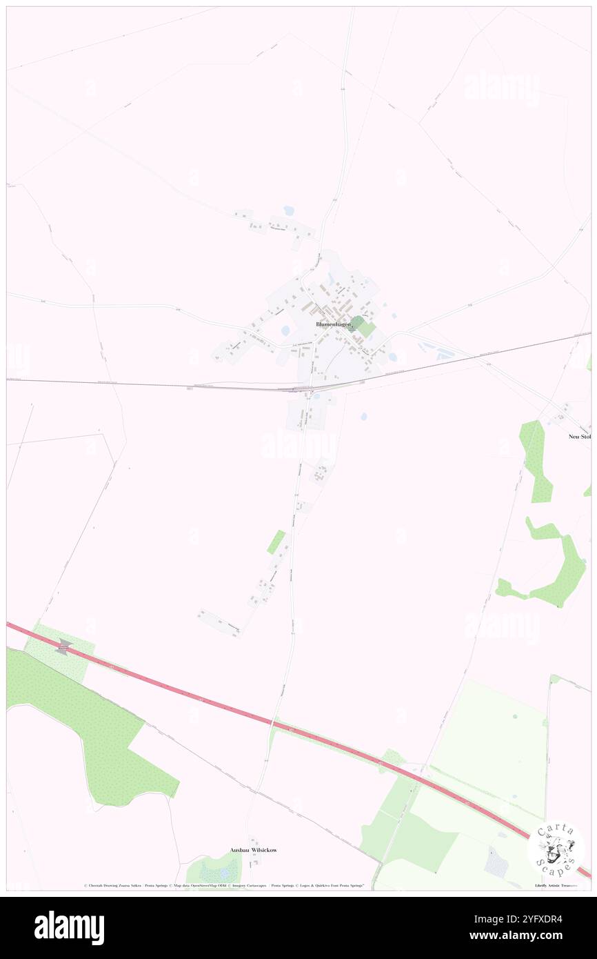 Blumenhagen, DE, Allemagne, Brandebourg, N 53 6' 49'', N 14 17' 31'', map, Carthascapes map publié en 2024. Explorez Cartascapes, une carte qui révèle la diversité des paysages, des cultures et des écosystèmes de la Terre. Voyage à travers le temps et l'espace, découvrir l'interconnexion du passé, du présent et de l'avenir de notre planète. Banque D'Images