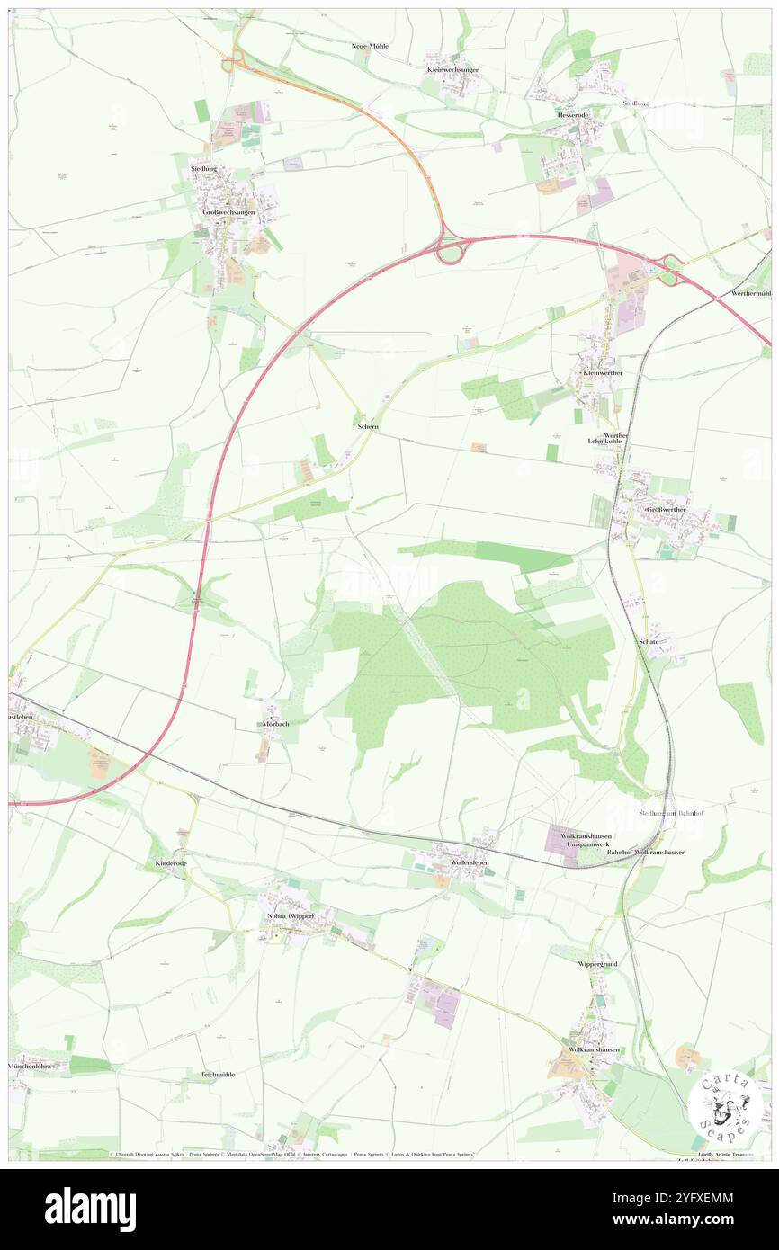 Butterberg, DE, Allemagne, Thuringe, N 51 27' 42'', N 10 42' 42'', carte, Carthascapes carte publiée en 2024. Explorez Cartascapes, une carte qui révèle la diversité des paysages, des cultures et des écosystèmes de la Terre. Voyage à travers le temps et l'espace, découvrir l'interconnexion du passé, du présent et de l'avenir de notre planète. Banque D'Images