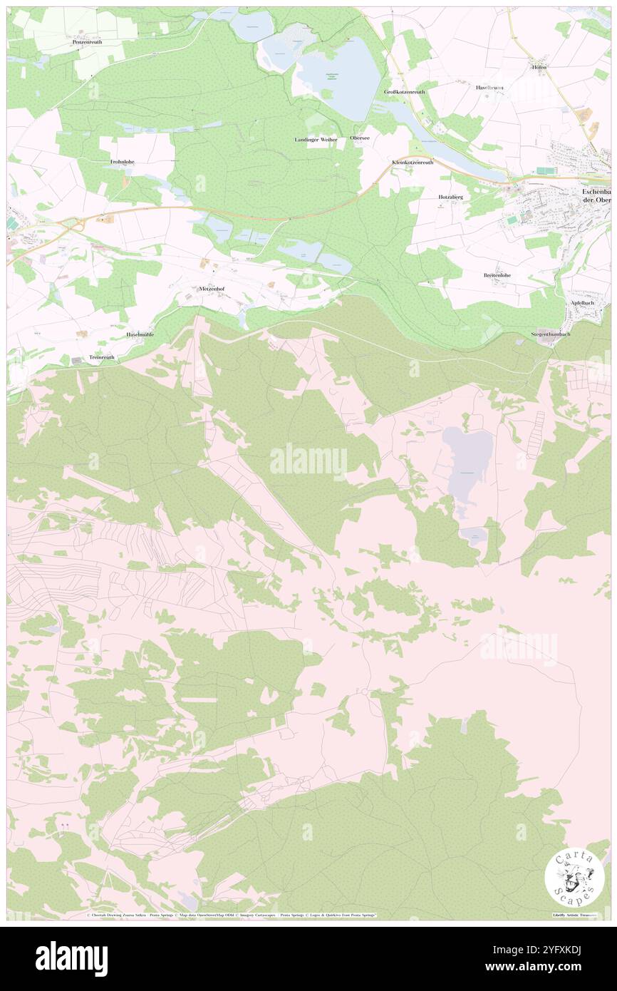 Heiliggeistwald, DE, Allemagne, Bavière, N 49 43' 27'', N 11 46' 48'', carte, Carthascapes carte publiée en 2024. Explorez Cartascapes, une carte qui révèle la diversité des paysages, des cultures et des écosystèmes de la Terre. Voyage à travers le temps et l'espace, découvrir l'interconnexion du passé, du présent et de l'avenir de notre planète. Banque D'Images