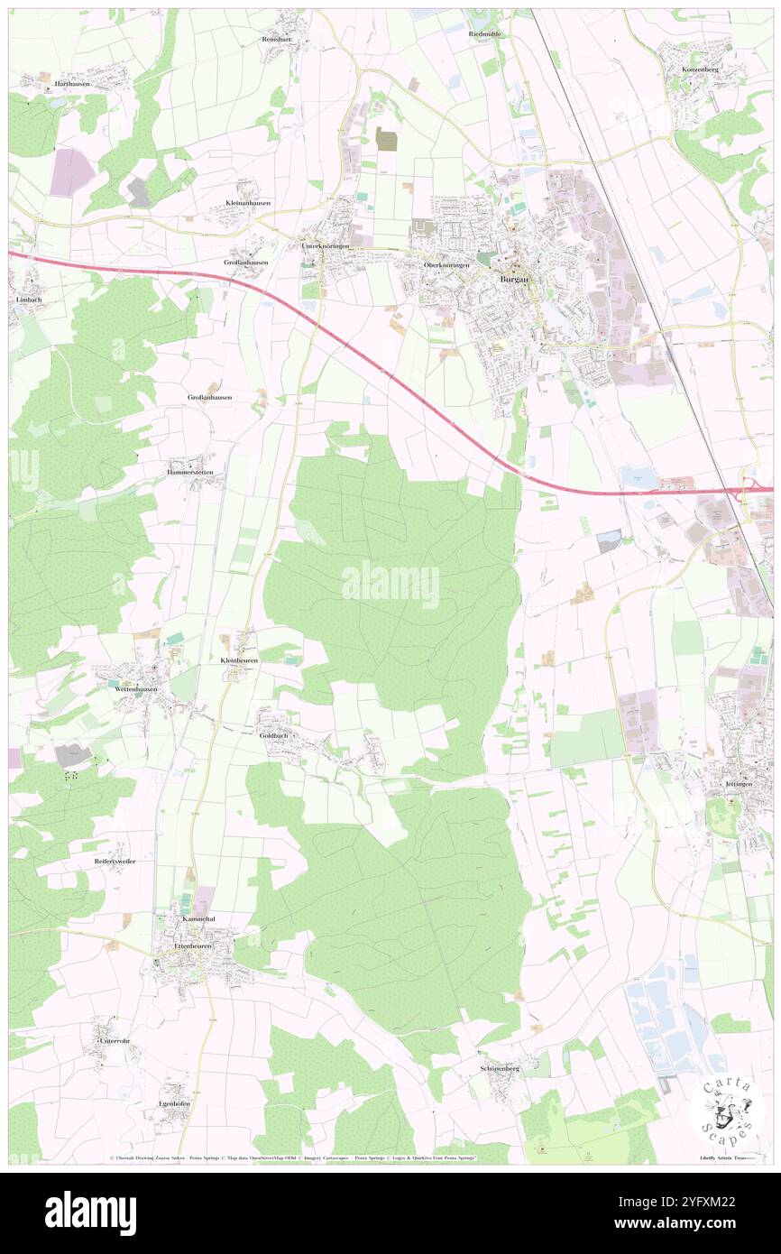 Galgenforst, DE, Allemagne, Bavière, N 48 24' 15'', N 10 23' 24'', carte, Carthascapes carte publiée en 2024. Explorez Cartascapes, une carte qui révèle la diversité des paysages, des cultures et des écosystèmes de la Terre. Voyage à travers le temps et l'espace, découvrir l'interconnexion du passé, du présent et de l'avenir de notre planète. Banque D'Images