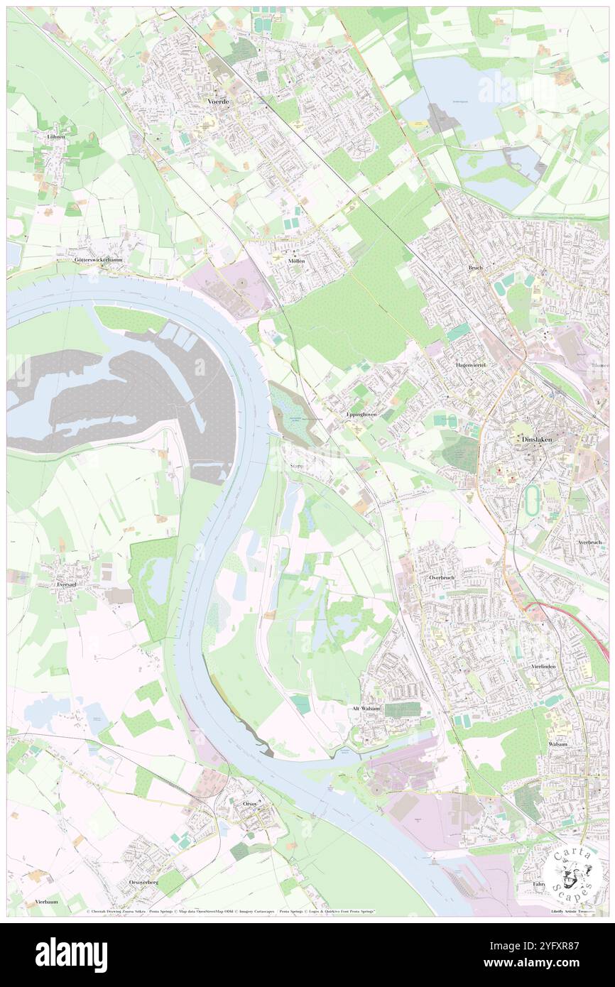 Stapp, Düsseldorf District, DE, Allemagne, Rhénanie du Nord-Westphalie, n 51 33' 36'', N 6 41' 46'', carte, Cartascapes carte publiée en 2024. Explorez Cartascapes, une carte qui révèle la diversité des paysages, des cultures et des écosystèmes de la Terre. Voyage à travers le temps et l'espace, découvrir l'interconnexion du passé, du présent et de l'avenir de notre planète. Banque D'Images