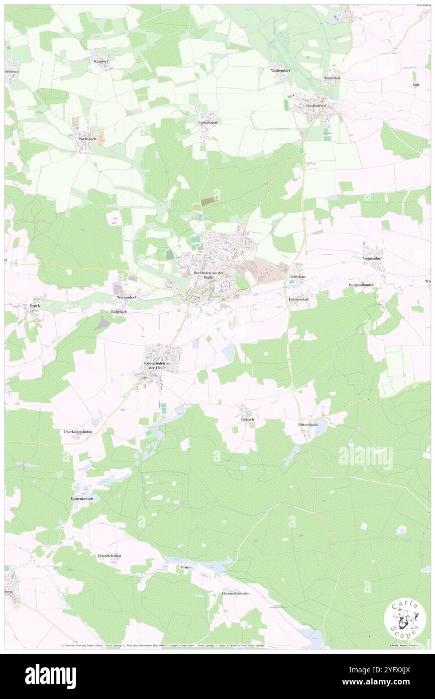 Rottnersdorf, Regierungsbezirk Mittelfranken, DE, Allemagne, Bavière, n 49 9' 11'', N 10 33' 20'', carte, Carthascapes carte publiée en 2024. Explorez Cartascapes, une carte qui révèle la diversité des paysages, des cultures et des écosystèmes de la Terre. Voyage à travers le temps et l'espace, découvrir l'interconnexion du passé, du présent et de l'avenir de notre planète. Banque D'Images