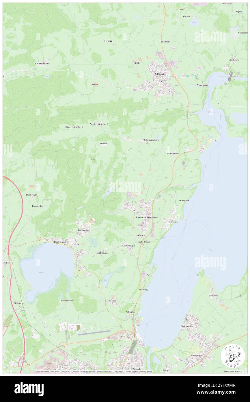 Rieden am Forggensee, Souabe, DE, Allemagne, Bavière, n 47 37' 0'', N 10 43' 0'', carte, Cartascapes carte publiée en 2024. Explorez Cartascapes, une carte qui révèle la diversité des paysages, des cultures et des écosystèmes de la Terre. Voyage à travers le temps et l'espace, découvrir l'interconnexion du passé, du présent et de l'avenir de notre planète. Banque D'Images