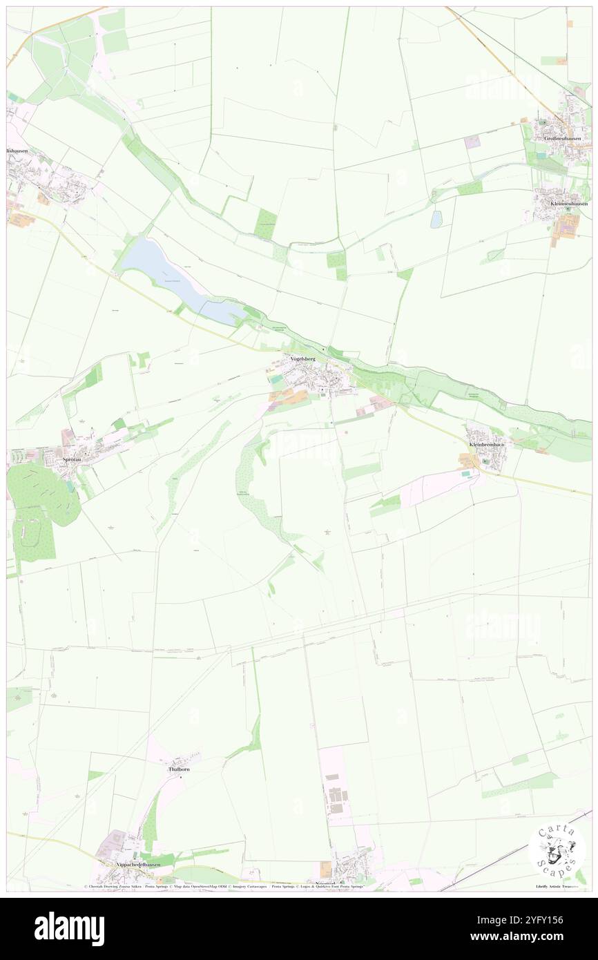 Vogelsberg, DE, Allemagne, Thuringe, N 50 46' 2'', N 10 21' 51'', carte, Carthascapes carte publiée en 2024. Explorez Cartascapes, une carte qui révèle la diversité des paysages, des cultures et des écosystèmes de la Terre. Voyage à travers le temps et l'espace, découvrir l'interconnexion du passé, du présent et de l'avenir de notre planète. Banque D'Images