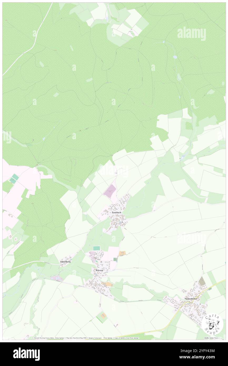 Traisbach, Regierungsbezirk Kassel, DE, Allemagne, Hesse, n 50 35' 33'', N 9 47' 12'', carte, Carthascapes carte publiée en 2024. Explorez Cartascapes, une carte qui révèle la diversité des paysages, des cultures et des écosystèmes de la Terre. Voyage à travers le temps et l'espace, découvrir l'interconnexion du passé, du présent et de l'avenir de notre planète. Banque D'Images