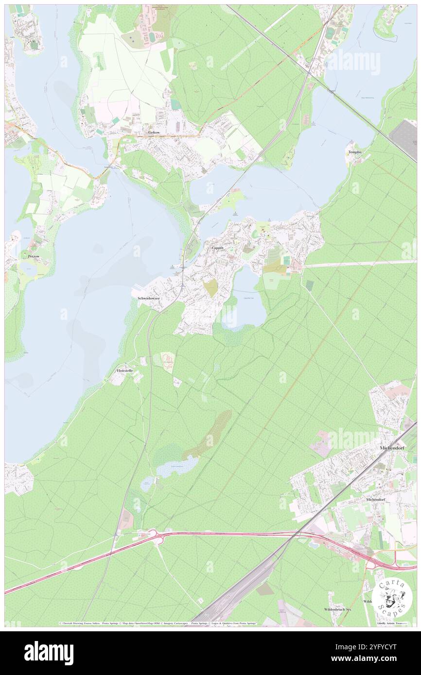 Caputh, DE, Allemagne, Brandebourg, N 52 20' 49'', N 12 59' 31'', carte, Carthascapes carte publiée en 2024. Explorez Cartascapes, une carte qui révèle la diversité des paysages, des cultures et des écosystèmes de la Terre. Voyage à travers le temps et l'espace, découvrir l'interconnexion du passé, du présent et de l'avenir de notre planète. Banque D'Images