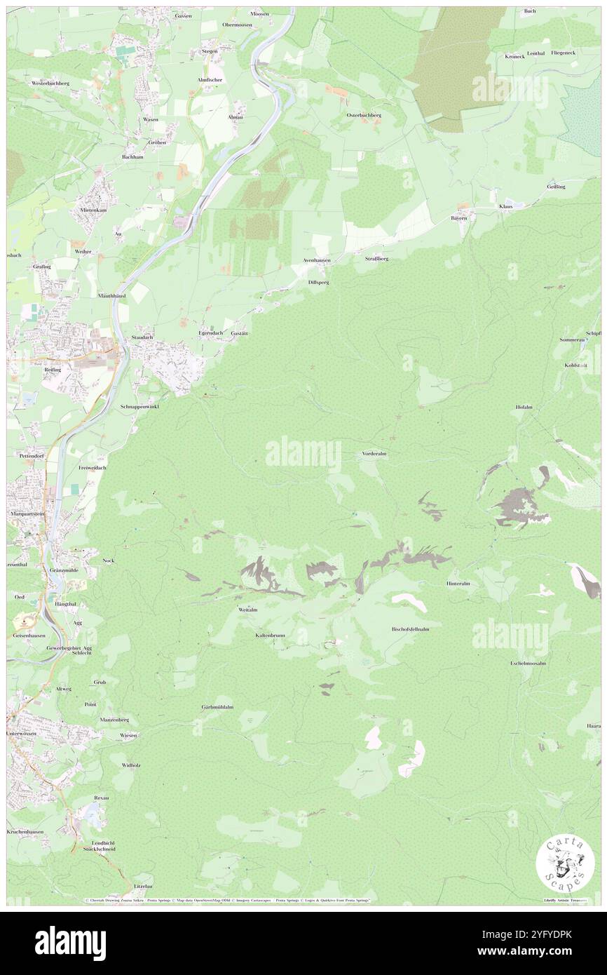 Kobelwand, haute-Bavière, DE, Allemagne, Bavière, n 47 46' 2'', N 12 30' 26'', carte, Carthascapes carte publiée en 2024. Explorez Cartascapes, une carte qui révèle la diversité des paysages, des cultures et des écosystèmes de la Terre. Voyage à travers le temps et l'espace, découvrir l'interconnexion du passé, du présent et de l'avenir de notre planète. Banque D'Images