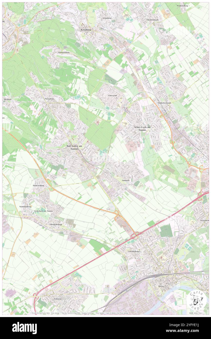 Sulzbach (Taunus)Nord, Regierungsbezirk Darmstadt, DE, Allemagne, Hesse, n 50 8' 21'', N 8 31' 5'', carte, Carthascapes carte publiée en 2024. Explorez Cartascapes, une carte qui révèle la diversité des paysages, des cultures et des écosystèmes de la Terre. Voyage à travers le temps et l'espace, découvrir l'interconnexion du passé, du présent et de l'avenir de notre planète. Banque D'Images