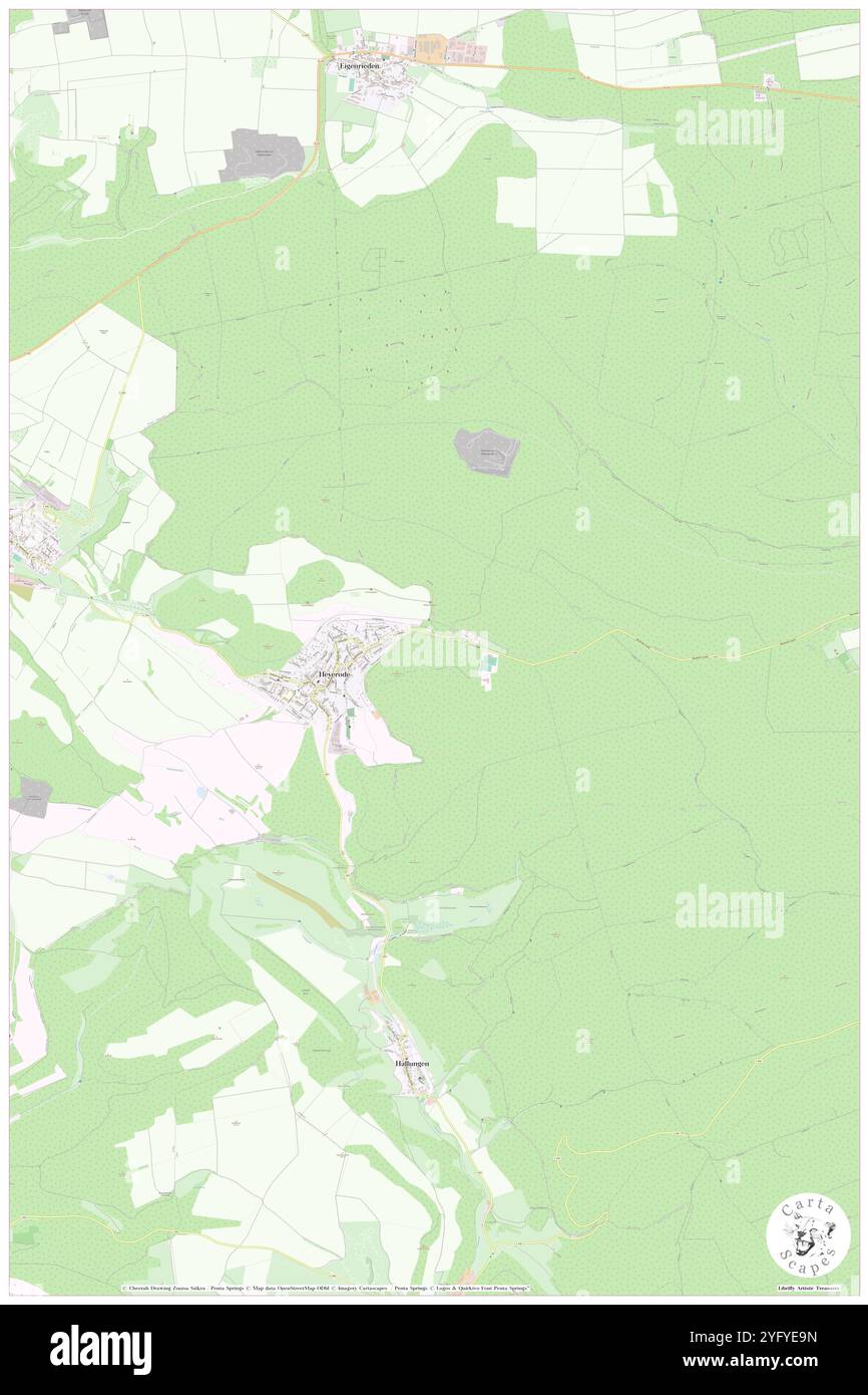 Hachelberg, DE, Allemagne, Thuringe, N 51 10' 0'', N 10 19' 59'', carte, Carthascapes carte publiée en 2024. Explorez Cartascapes, une carte qui révèle la diversité des paysages, des cultures et des écosystèmes de la Terre. Voyage à travers le temps et l'espace, découvrir l'interconnexion du passé, du présent et de l'avenir de notre planète. Banque D'Images