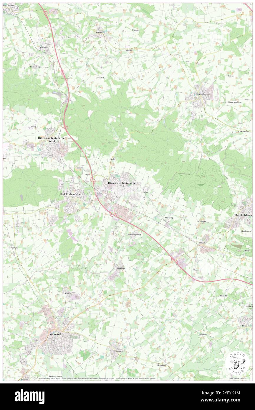 Dissen, DE, Allemagne, basse-Saxe, N 52 6' 57'', N 8 11' 58'', carte, Carthascapes carte publiée en 2024. Explorez Cartascapes, une carte qui révèle la diversité des paysages, des cultures et des écosystèmes de la Terre. Voyage à travers le temps et l'espace, découvrir l'interconnexion du passé, du présent et de l'avenir de notre planète. Banque D'Images