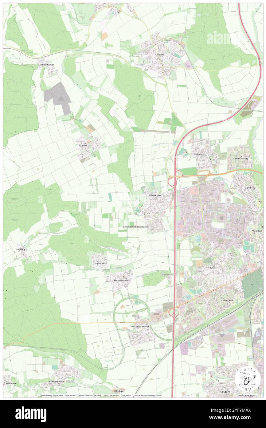 Elliehausen, DE, Allemagne, basse-Saxe, N 51 32' 59'', N 9 52' 13'', carte, Carthascapes carte publiée en 2024. Explorez Cartascapes, une carte qui révèle la diversité des paysages, des cultures et des écosystèmes de la Terre. Voyage à travers le temps et l'espace, découvrir l'interconnexion du passé, du présent et de l'avenir de notre planète. Banque D'Images