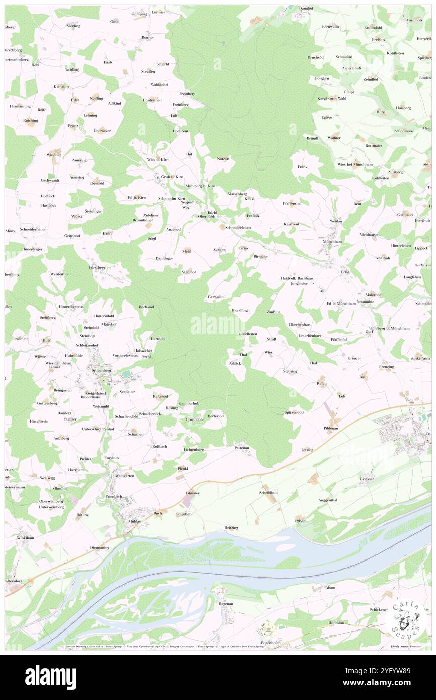 Hart, DE, Allemagne, Bavière, N 48 19' 0'', N 13 5' 59'', carte, Carthascapes carte publiée en 2024. Explorez Cartascapes, une carte qui révèle la diversité des paysages, des cultures et des écosystèmes de la Terre. Voyage à travers le temps et l'espace, découvrir l'interconnexion du passé, du présent et de l'avenir de notre planète. Banque D'Images