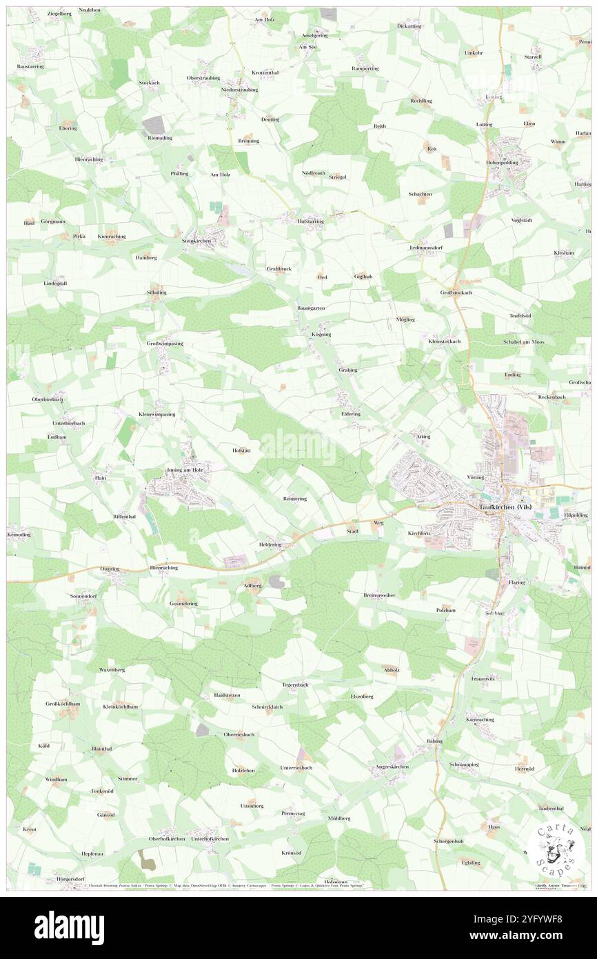 Oselbachholz, DE, Allemagne, Bavière, N 48 21' 2'', N 12 5' 44'', carte, Carthascapes carte publiée en 2024. Explorez Cartascapes, une carte qui révèle la diversité des paysages, des cultures et des écosystèmes de la Terre. Voyage à travers le temps et l'espace, découvrir l'interconnexion du passé, du présent et de l'avenir de notre planète. Banque D'Images