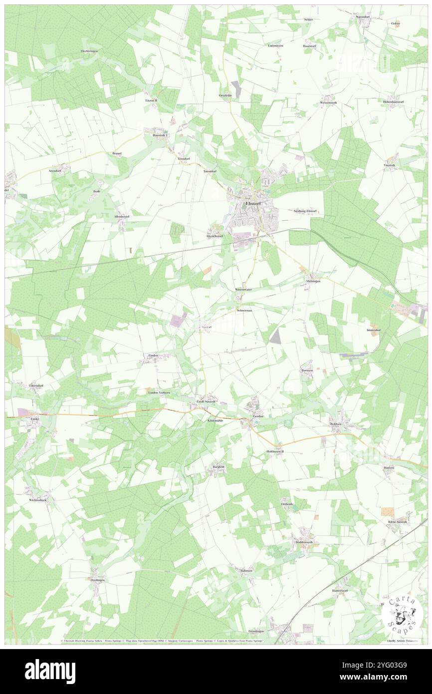 Schwienau, DE, Allemagne, basse-Saxe, N 52 58' 0'', N 10 22' 59'', carte, Carthascapes carte publiée en 2024. Explorez Cartascapes, une carte qui révèle la diversité des paysages, des cultures et des écosystèmes de la Terre. Voyage à travers le temps et l'espace, découvrir l'interconnexion du passé, du présent et de l'avenir de notre planète. Banque D'Images