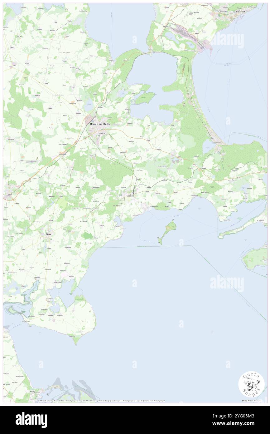 Putbus, DE, Allemagne, Mecklembourg-Poméranie occidentale, N 54 21' 24'', N 13 28' 51'', map, Carthascapes map publié en 2024. Explorez Cartascapes, une carte qui révèle la diversité des paysages, des cultures et des écosystèmes de la Terre. Voyage à travers le temps et l'espace, découvrir l'interconnexion du passé, du présent et de l'avenir de notre planète. Banque D'Images