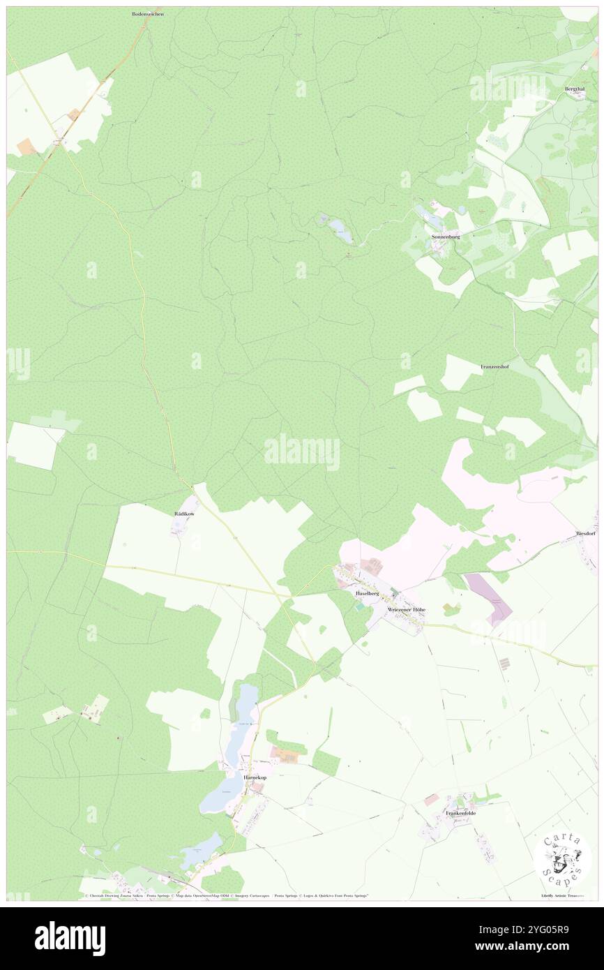 Haselberg, DE, Allemagne, Brandebourg, N 52 42' 22'', N 14 1' 54'', carte, Carthascapes carte publiée en 2024. Explorez Cartascapes, une carte qui révèle la diversité des paysages, des cultures et des écosystèmes de la Terre. Voyage à travers le temps et l'espace, découvrir l'interconnexion du passé, du présent et de l'avenir de notre planète. Banque D'Images