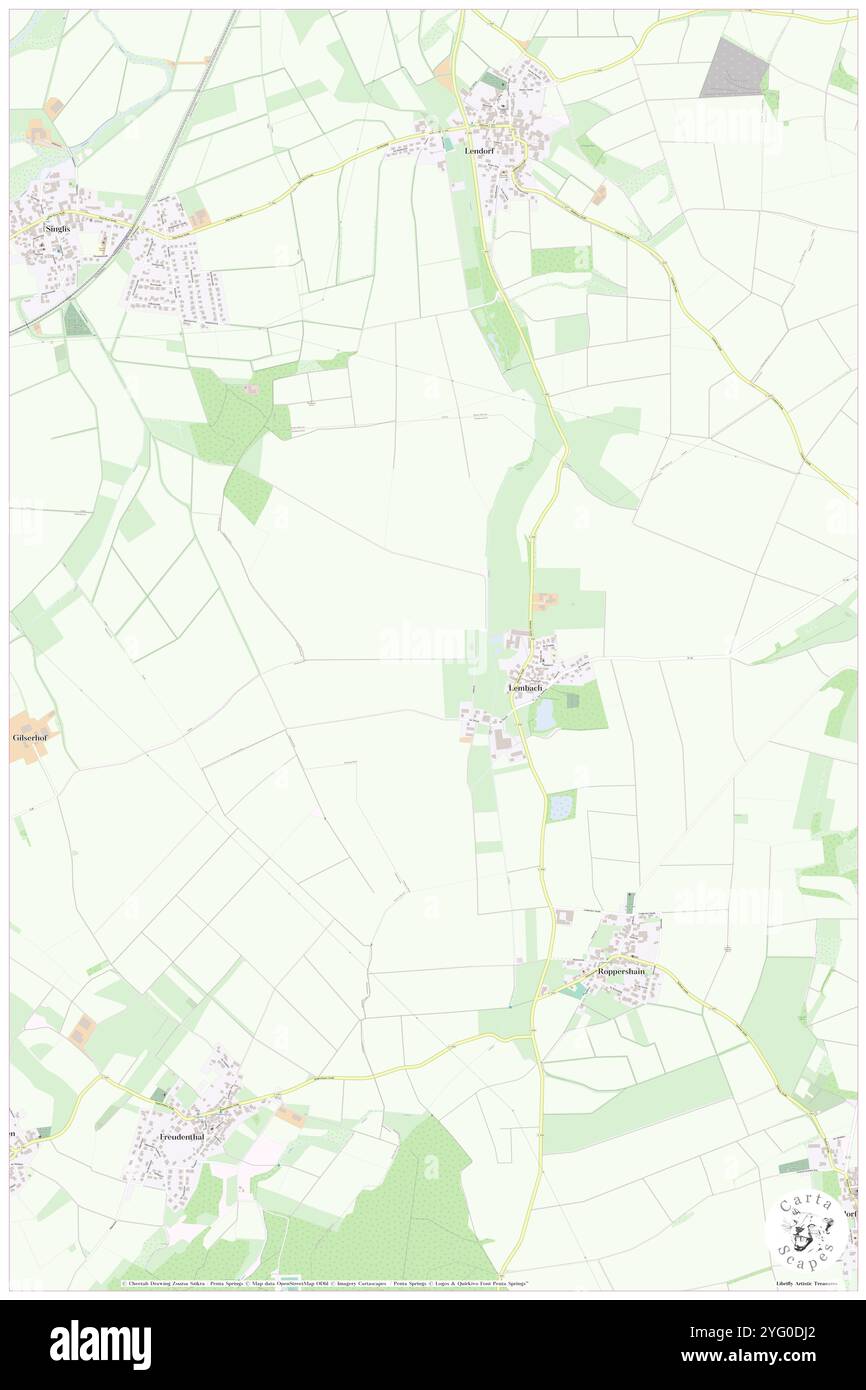 Lembach, Regierungsbezirk Kassel, DE, Allemagne, Hesse, n 51 2' 32'', N 9 20' 52'', carte, Carthascapes carte publiée en 2024. Explorez Cartascapes, une carte qui révèle la diversité des paysages, des cultures et des écosystèmes de la Terre. Voyage à travers le temps et l'espace, découvrir l'interconnexion du passé, du présent et de l'avenir de notre planète. Banque D'Images