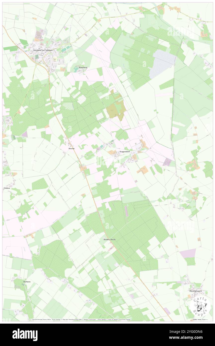 Bohrde, DE, Allemagne, basse-Saxe, N 52 33' 51'', N 8 51' 59'', carte, Carthascapes carte publiée en 2024. Explorez Cartascapes, une carte qui révèle la diversité des paysages, des cultures et des écosystèmes de la Terre. Voyage à travers le temps et l'espace, découvrir l'interconnexion du passé, du présent et de l'avenir de notre planète. Banque D'Images