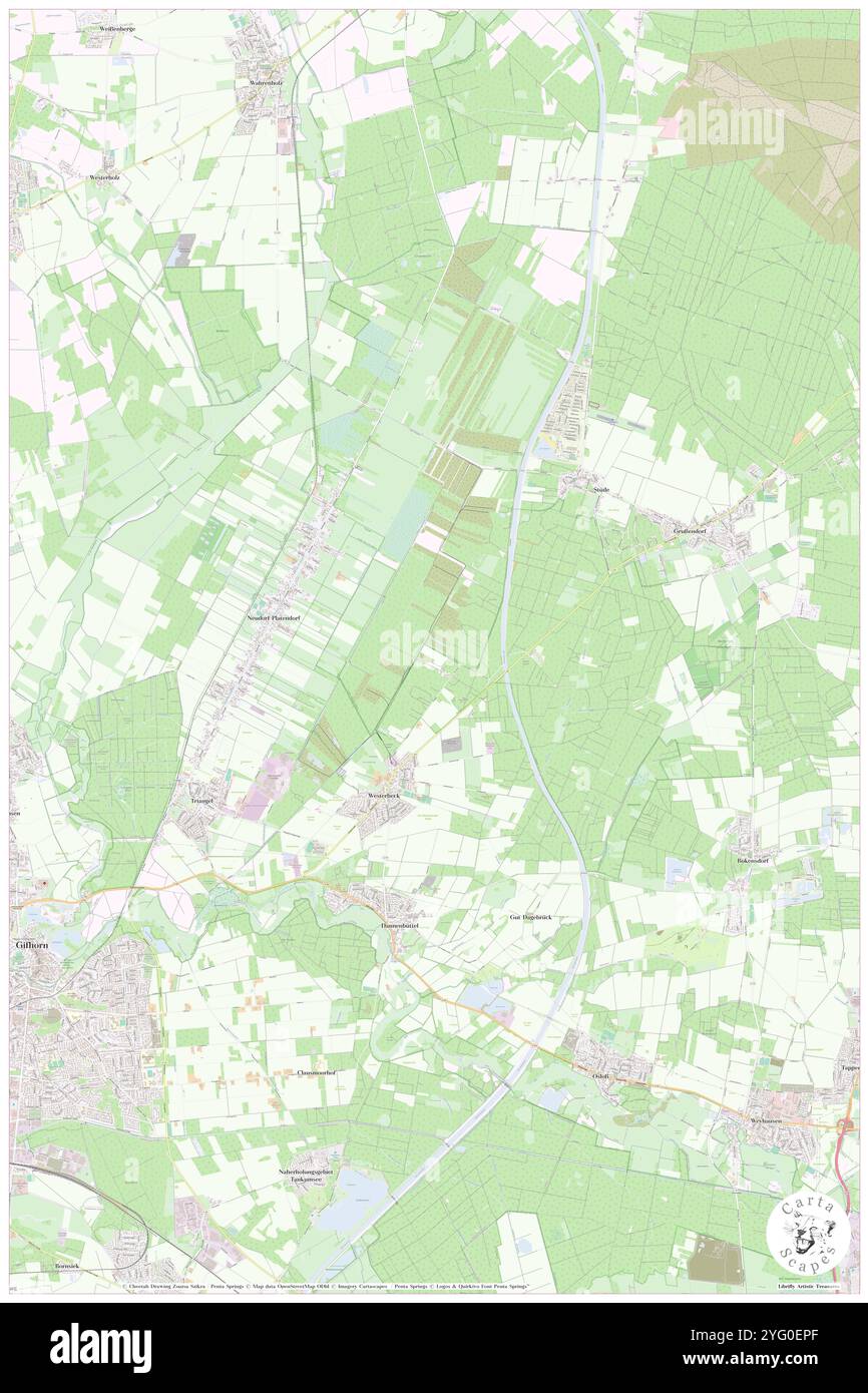 Sassenburg, DE, Allemagne, basse-Saxe, N 52 31' 0'', N 10 39' 0'', carte, Carthascapes carte publiée en 2024. Explorez Cartascapes, une carte qui révèle la diversité des paysages, des cultures et des écosystèmes de la Terre. Voyage à travers le temps et l'espace, découvrir l'interconnexion du passé, du présent et de l'avenir de notre planète. Banque D'Images