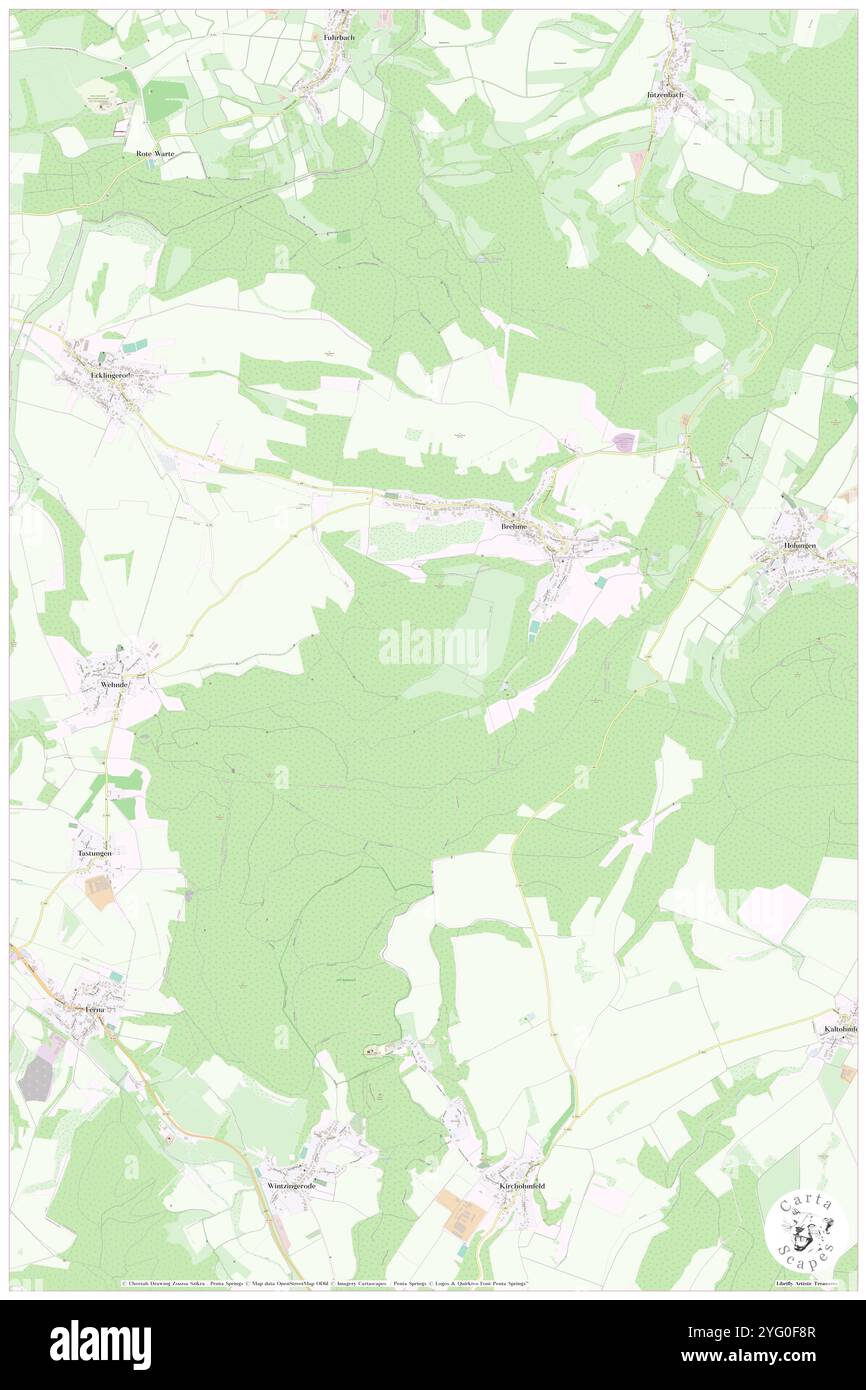 Rohneberg, DE, Allemagne, Thuringe, N 51 28' 59'', N 10 20' 59'', carte, Carthascapes carte publiée en 2024. Explorez Cartascapes, une carte qui révèle la diversité des paysages, des cultures et des écosystèmes de la Terre. Voyage à travers le temps et l'espace, découvrir l'interconnexion du passé, du présent et de l'avenir de notre planète. Banque D'Images