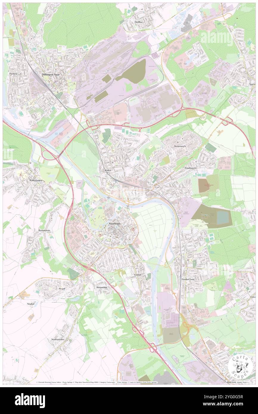 Panorama Hotel Saarlouis, DE, Allemagne, Sarre, N 49 19' 27'', N 6 45' 20'', map, Carthascapes carte publiée en 2024. Explorez Cartascapes, une carte qui révèle la diversité des paysages, des cultures et des écosystèmes de la Terre. Voyage à travers le temps et l'espace, découvrir l'interconnexion du passé, du présent et de l'avenir de notre planète. Banque D'Images