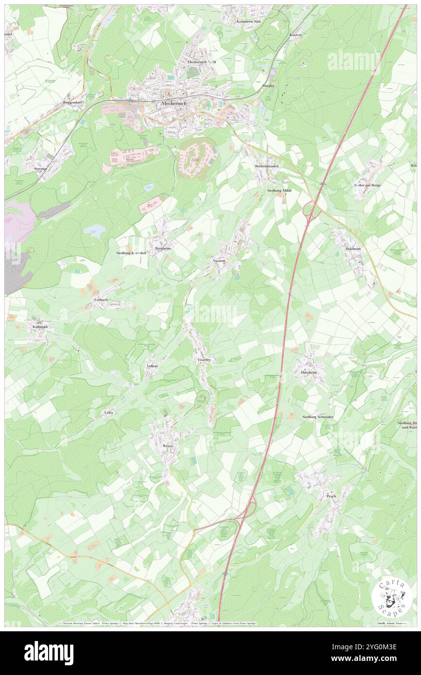 Kiebusch, Regierungsbezirk Köln, DE, Allemagne, Rhénanie-du-Nord-Westphalie, n 50 33' 28'', N 6 39' 41'', carte, Cartascapes carte publiée en 2024. Explorez Cartascapes, une carte qui révèle la diversité des paysages, des cultures et des écosystèmes de la Terre. Voyage à travers le temps et l'espace, découvrir l'interconnexion du passé, du présent et de l'avenir de notre planète. Banque D'Images