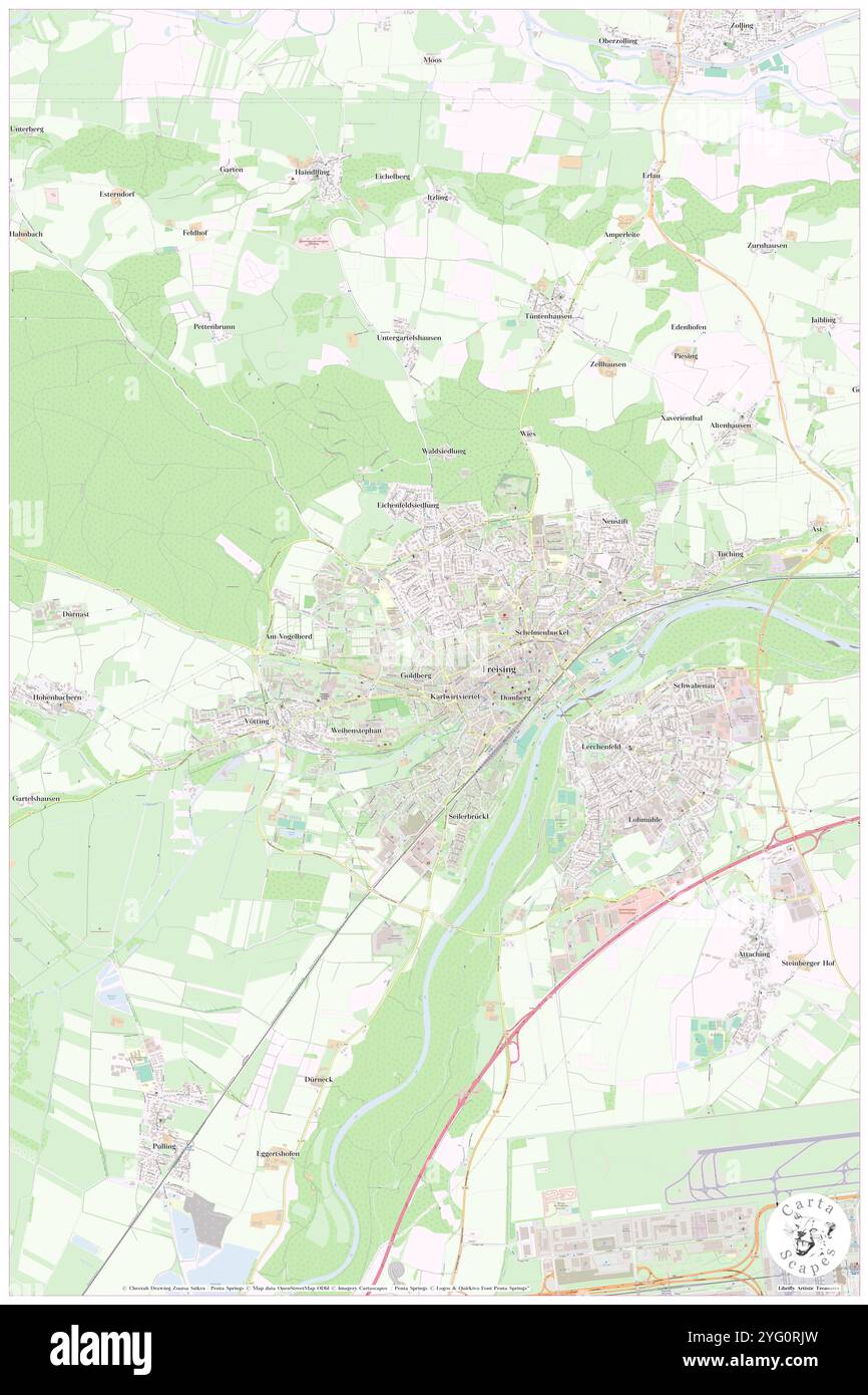 CORBIN HOTEL, haute-Bavière, DE, Allemagne, Bavière, n 48 24' 7'', N 11 44' 10'', carte, Cartascapes carte publiée en 2024. Explorez Cartascapes, une carte qui révèle la diversité des paysages, des cultures et des écosystèmes de la Terre. Voyage à travers le temps et l'espace, découvrir l'interconnexion du passé, du présent et de l'avenir de notre planète. Banque D'Images