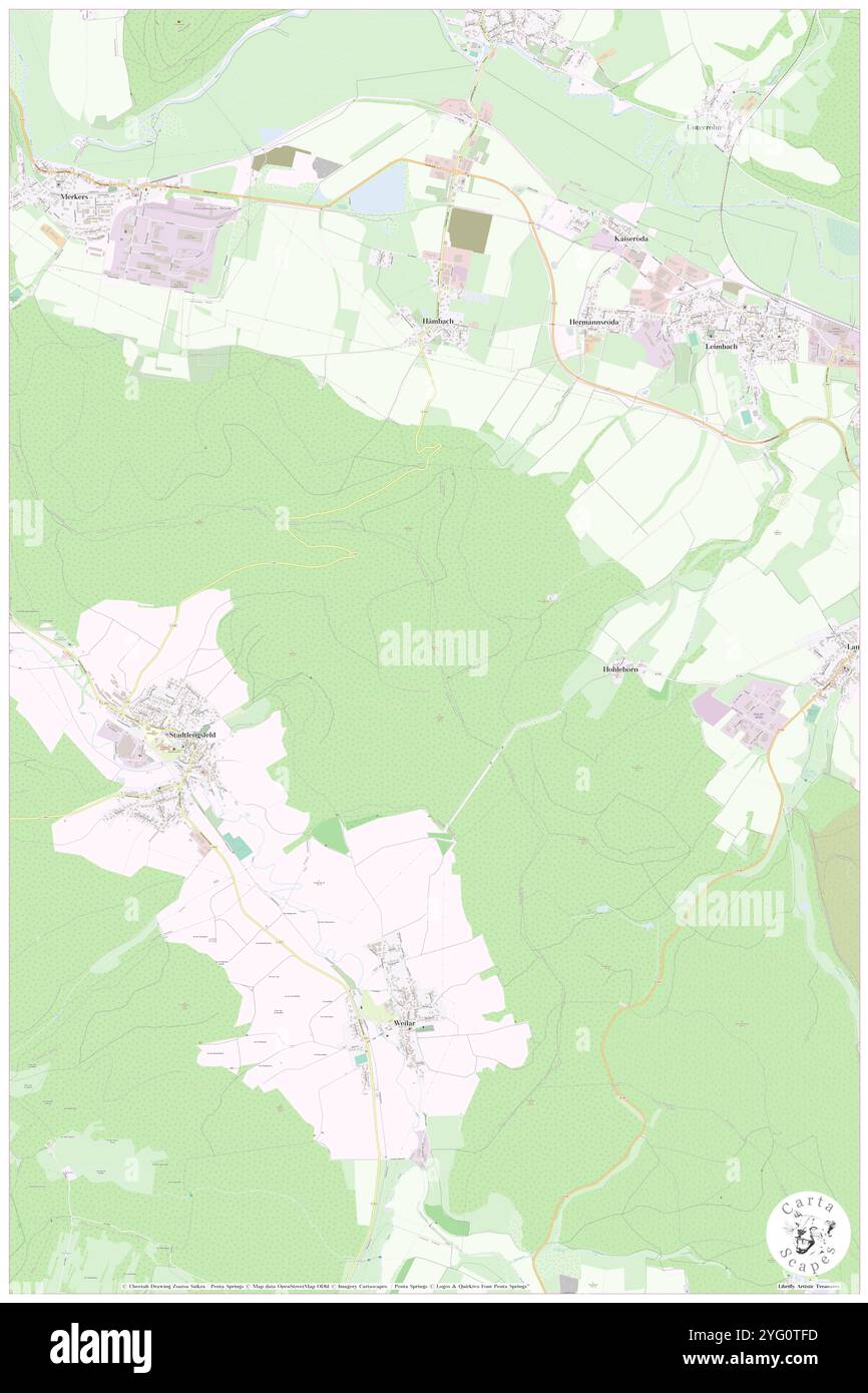 Bornkopf, DE, Allemagne, Thuringe, N 50 47' 22'', N 10 9' 33'', carte, Carthascapes carte publiée en 2024. Explorez Cartascapes, une carte qui révèle la diversité des paysages, des cultures et des écosystèmes de la Terre. Voyage à travers le temps et l'espace, découvrir l'interconnexion du passé, du présent et de l'avenir de notre planète. Banque D'Images