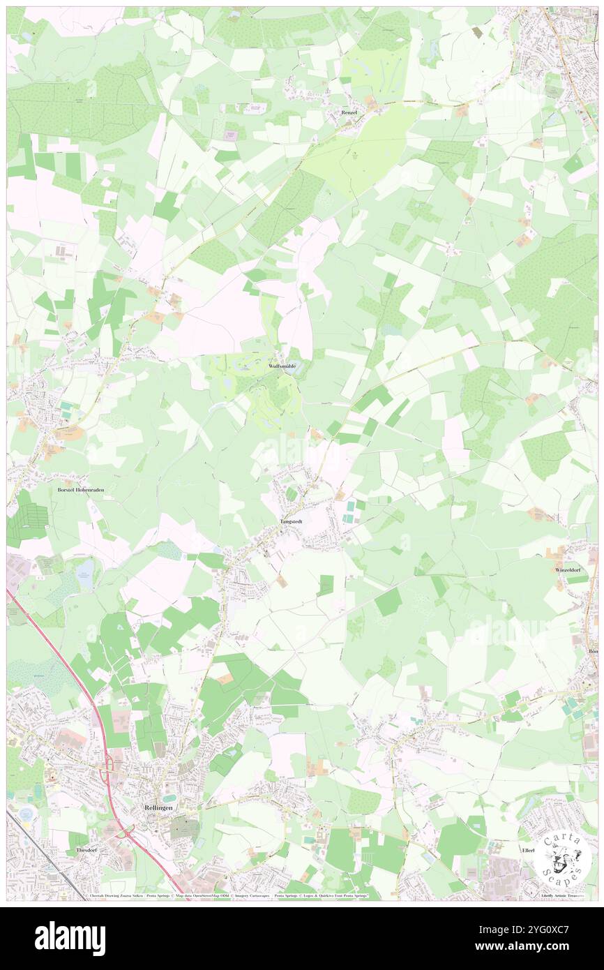 Tangstedt, DE, Allemagne, Schleswig-Holstein, N 53 43' 59'', N 10 4' 59'', carte, Carthascapes carte publiée en 2024. Explorez Cartascapes, une carte qui révèle la diversité des paysages, des cultures et des écosystèmes de la Terre. Voyage à travers le temps et l'espace, découvrir l'interconnexion du passé, du présent et de l'avenir de notre planète. Banque D'Images