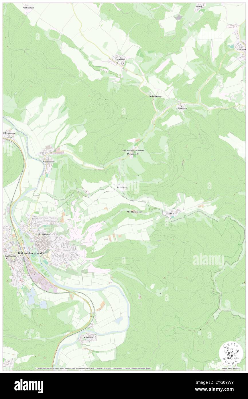 Sickenberg, DE, Allemagne, Thuringe, N 51 17' 12'', N 10 0' 37'', carte, Carthascapes carte publiée en 2024. Explorez Cartascapes, une carte qui révèle la diversité des paysages, des cultures et des écosystèmes de la Terre. Voyage à travers le temps et l'espace, découvrir l'interconnexion du passé, du présent et de l'avenir de notre planète. Banque D'Images