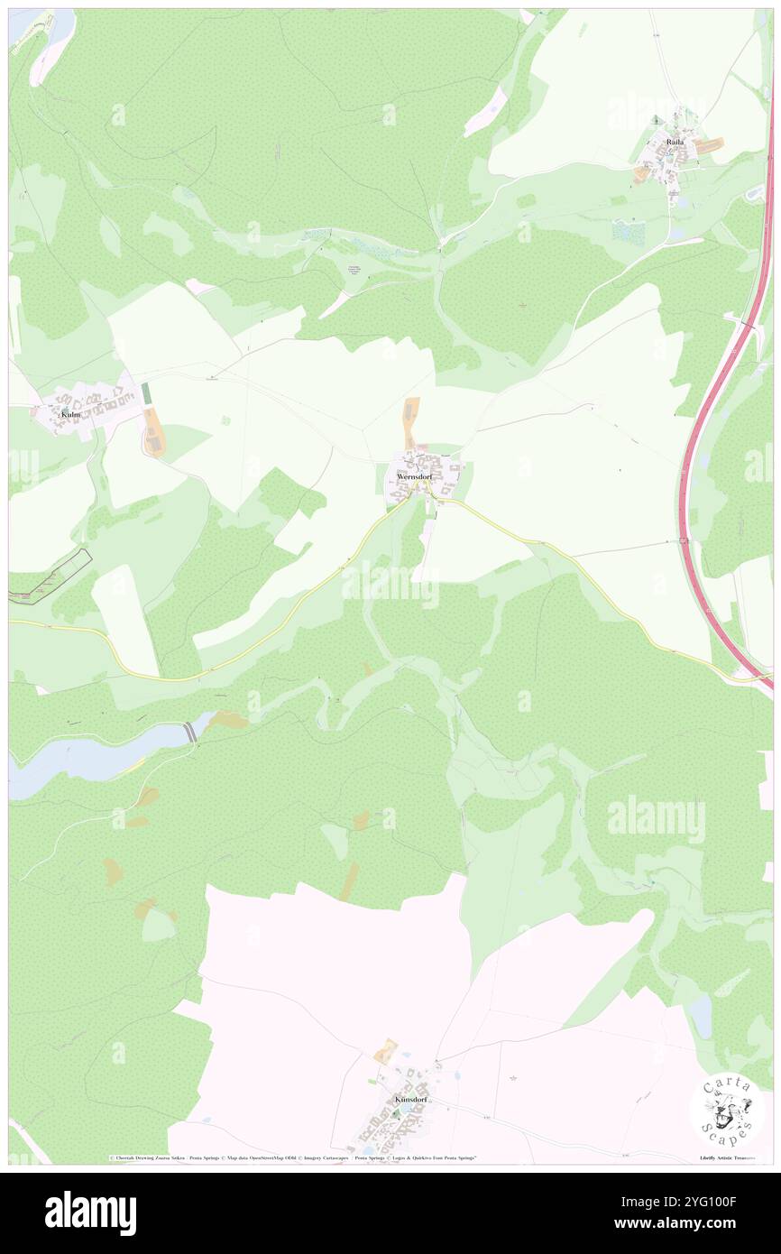 Wernsdorf, haute-Franconie, DE, Allemagne, Bavière, n 49 51' 32'', N 11 0' 32'', carte, Cartascapes carte publiée en 2024. Explorez Cartascapes, une carte qui révèle la diversité des paysages, des cultures et des écosystèmes de la Terre. Voyage à travers le temps et l'espace, découvrir l'interconnexion du passé, du présent et de l'avenir de notre planète. Banque D'Images