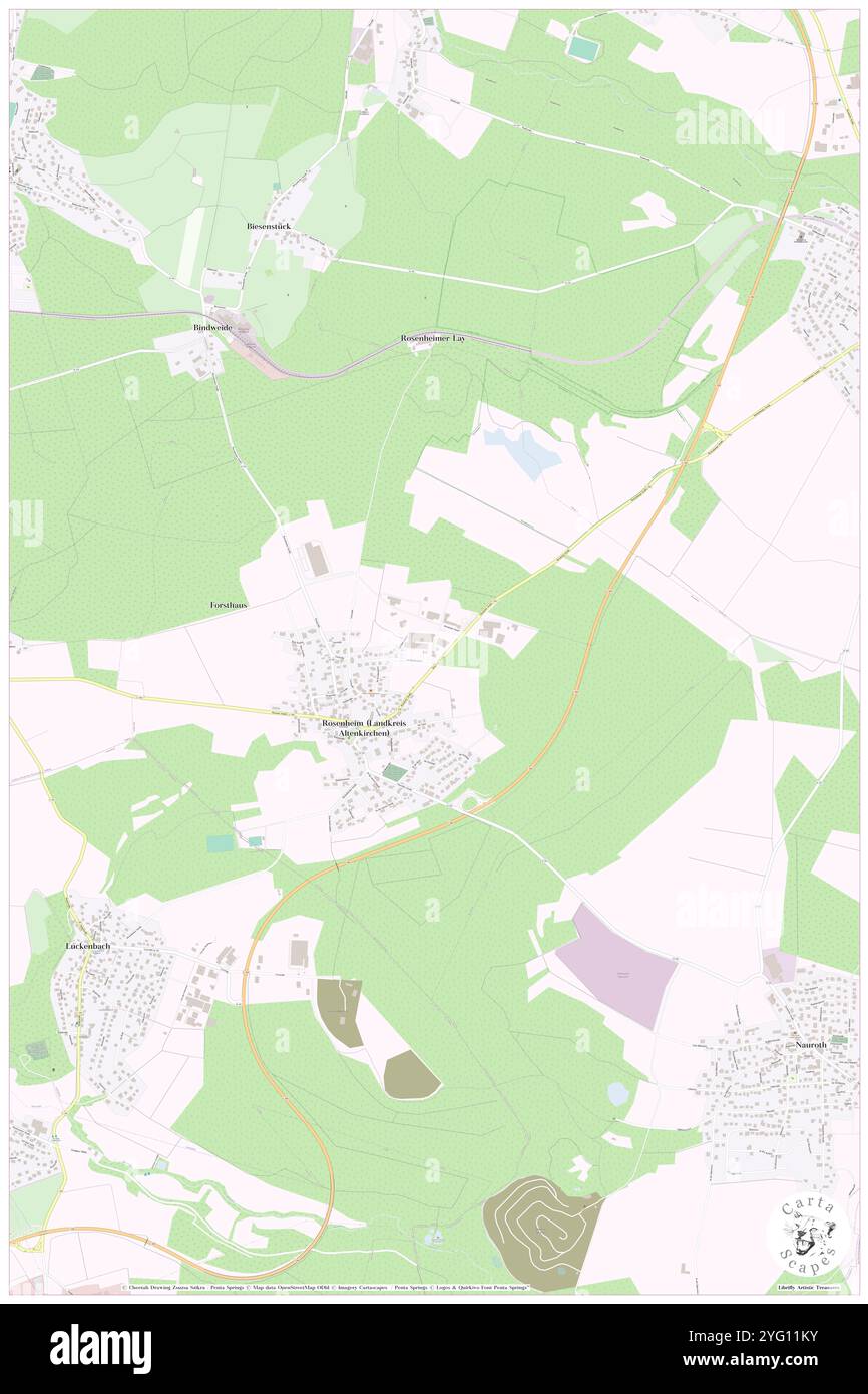 Rosenheim, DE, Allemagne, Rhénanie-Palatinat, N 50 42' 44'', N 7 51' 4'', carte, Carthascapes carte publiée en 2024. Explorez Cartascapes, une carte qui révèle la diversité des paysages, des cultures et des écosystèmes de la Terre. Voyage à travers le temps et l'espace, découvrir l'interconnexion du passé, du présent et de l'avenir de notre planète. Banque D'Images