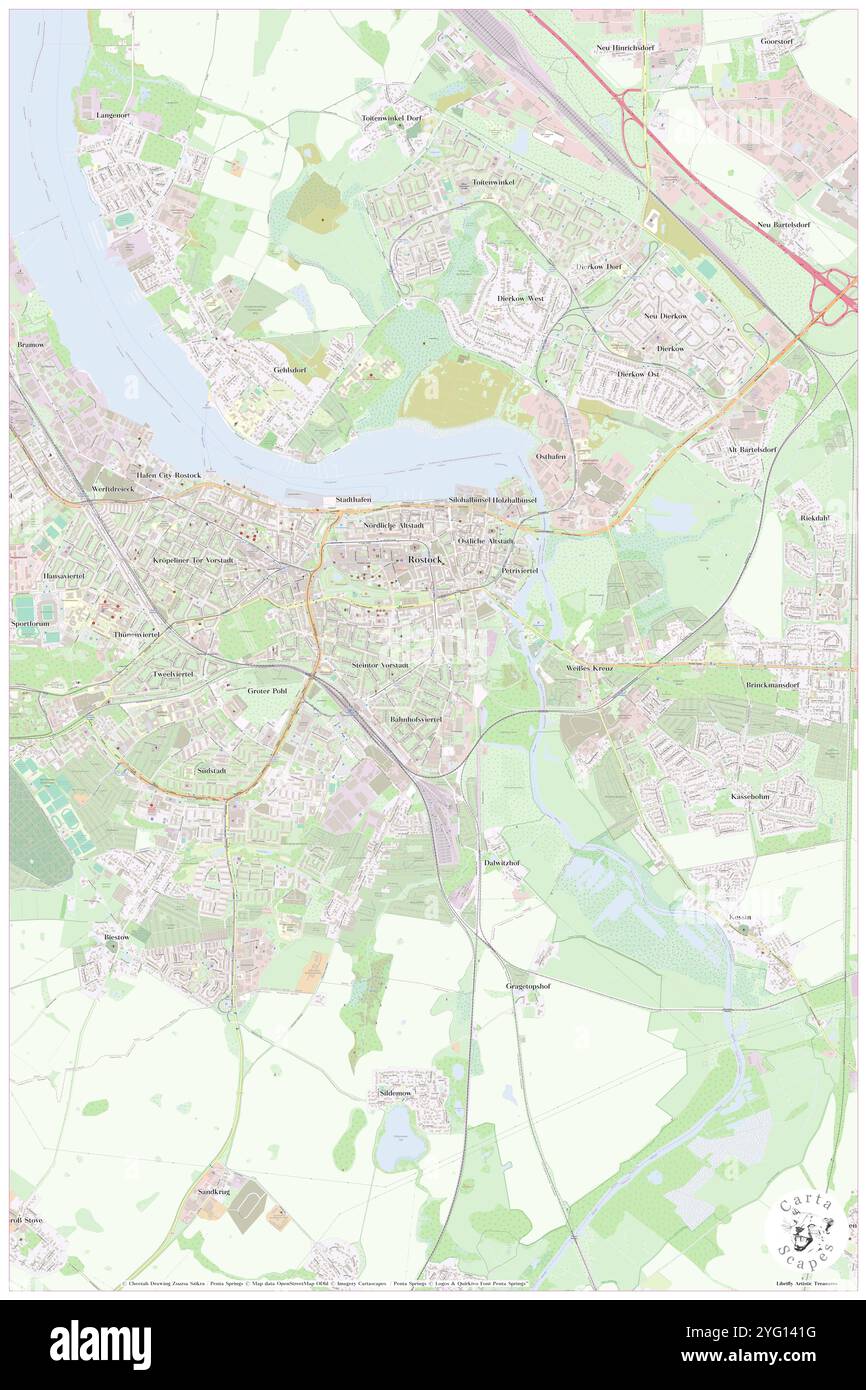 Paulstrasse, DE, Allemagne, Mecklembourg-Poméranie occidentale, N 54 4' 56'', N 12 8' 27'', map, Carthascapes map publié en 2024. Explorez Cartascapes, une carte qui révèle la diversité des paysages, des cultures et des écosystèmes de la Terre. Voyage à travers le temps et l'espace, découvrir l'interconnexion du passé, du présent et de l'avenir de notre planète. Banque D'Images