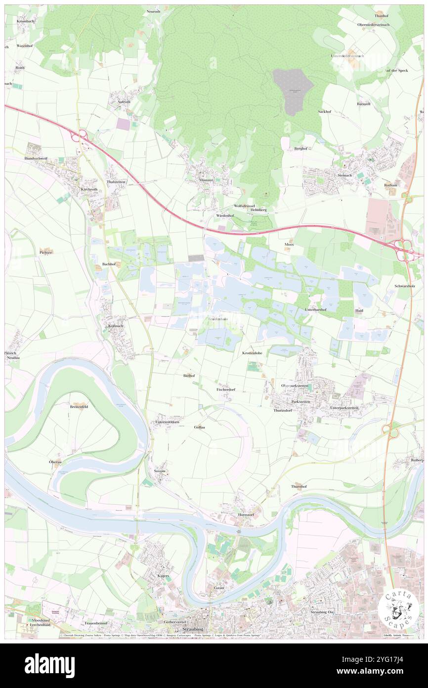 Friedenhain, basse-Bavière, DE, Allemagne, Bavière, n 48 55' 49'', N 12 34' 29'', carte, Cartascapes carte publiée en 2024. Explorez Cartascapes, une carte qui révèle la diversité des paysages, des cultures et des écosystèmes de la Terre. Voyage à travers le temps et l'espace, découvrir l'interconnexion du passé, du présent et de l'avenir de notre planète. Banque D'Images