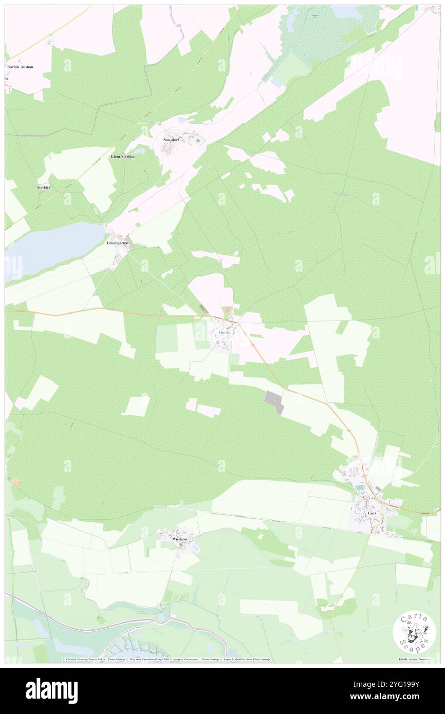 Ferbitz, DE, Allemagne, Brandebourg, N 53 5' 51'', N 11 33' 54'', carte, Carthascapes carte publiée en 2024. Explorez Cartascapes, une carte qui révèle la diversité des paysages, des cultures et des écosystèmes de la Terre. Voyage à travers le temps et l'espace, découvrir l'interconnexion du passé, du présent et de l'avenir de notre planète. Banque D'Images