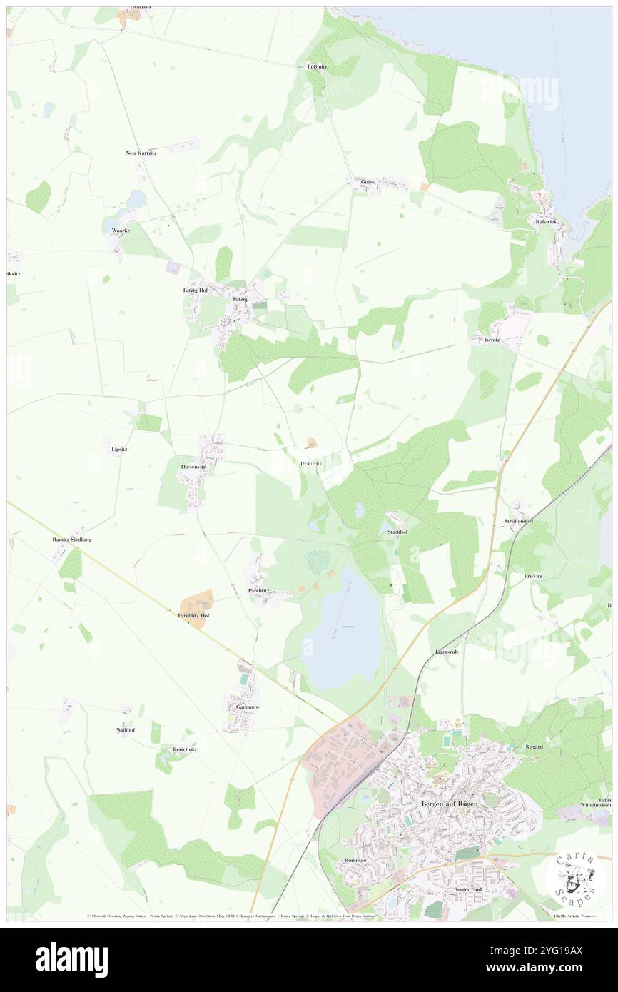 Dramvitz, DE, Allemagne, Mecklembourg-Poméranie occidentale, N 54 27' 0'', N 13 24' 25'', map, Carthascapes map publié en 2024. Explorez Cartascapes, une carte qui révèle la diversité des paysages, des cultures et des écosystèmes de la Terre. Voyage à travers le temps et l'espace, découvrir l'interconnexion du passé, du présent et de l'avenir de notre planète. Banque D'Images