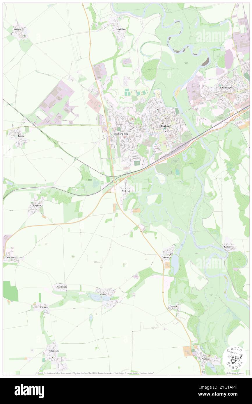 Wedelwitz, DE, Allemagne, Saxe, N 51 26' 33'', N 12 37' 7'', carte, Carthascapes carte publiée en 2024. Explorez Cartascapes, une carte qui révèle la diversité des paysages, des cultures et des écosystèmes de la Terre. Voyage à travers le temps et l'espace, découvrir l'interconnexion du passé, du présent et de l'avenir de notre planète. Banque D'Images