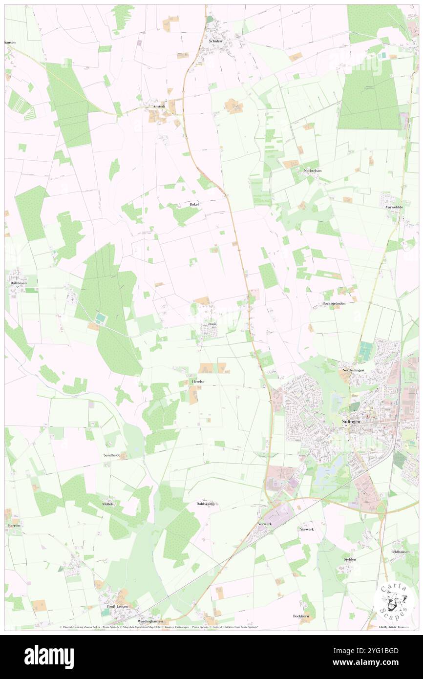 Stadt, DE, Allemagne, basse-Saxe, N 52 41' 53'', N 8 46' 4'', carte, Carthascapes carte publiée en 2024. Explorez Cartascapes, une carte qui révèle la diversité des paysages, des cultures et des écosystèmes de la Terre. Voyage à travers le temps et l'espace, découvrir l'interconnexion du passé, du présent et de l'avenir de notre planète. Banque D'Images