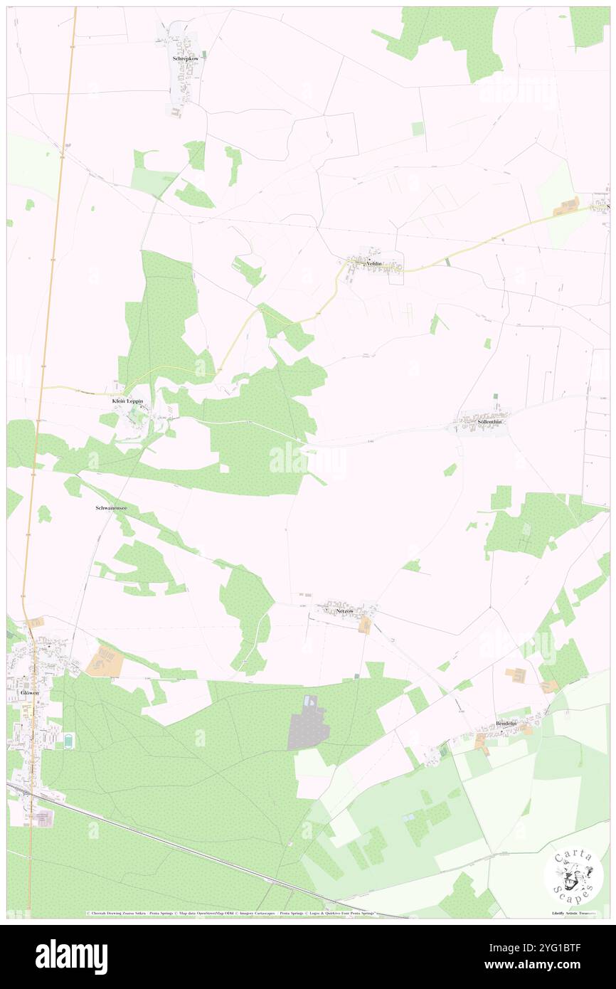 Netzow, DE, Allemagne, Brandebourg, N 52 55' 17'', N 12 8' 18'', carte, Carthascapes carte publiée en 2024. Explorez Cartascapes, une carte qui révèle la diversité des paysages, des cultures et des écosystèmes de la Terre. Voyage à travers le temps et l'espace, découvrir l'interconnexion du passé, du présent et de l'avenir de notre planète. Banque D'Images