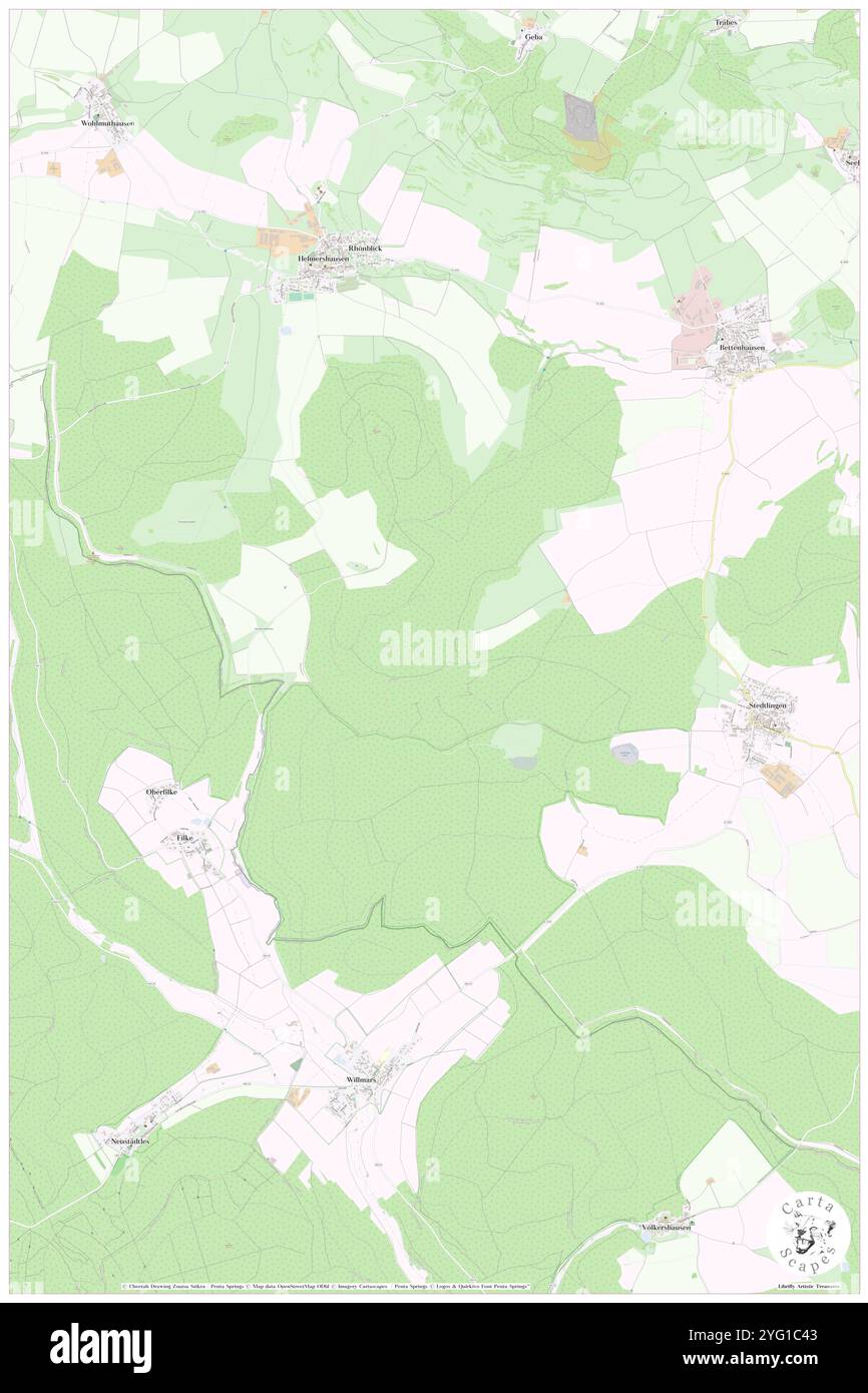 Heftenhof, DE, Allemagne, Thuringe, N 50 31' 59'', N 10 15' 0'', carte, Carthascapes carte publiée en 2024. Explorez Cartascapes, une carte qui révèle la diversité des paysages, des cultures et des écosystèmes de la Terre. Voyage à travers le temps et l'espace, découvrir l'interconnexion du passé, du présent et de l'avenir de notre planète. Banque D'Images