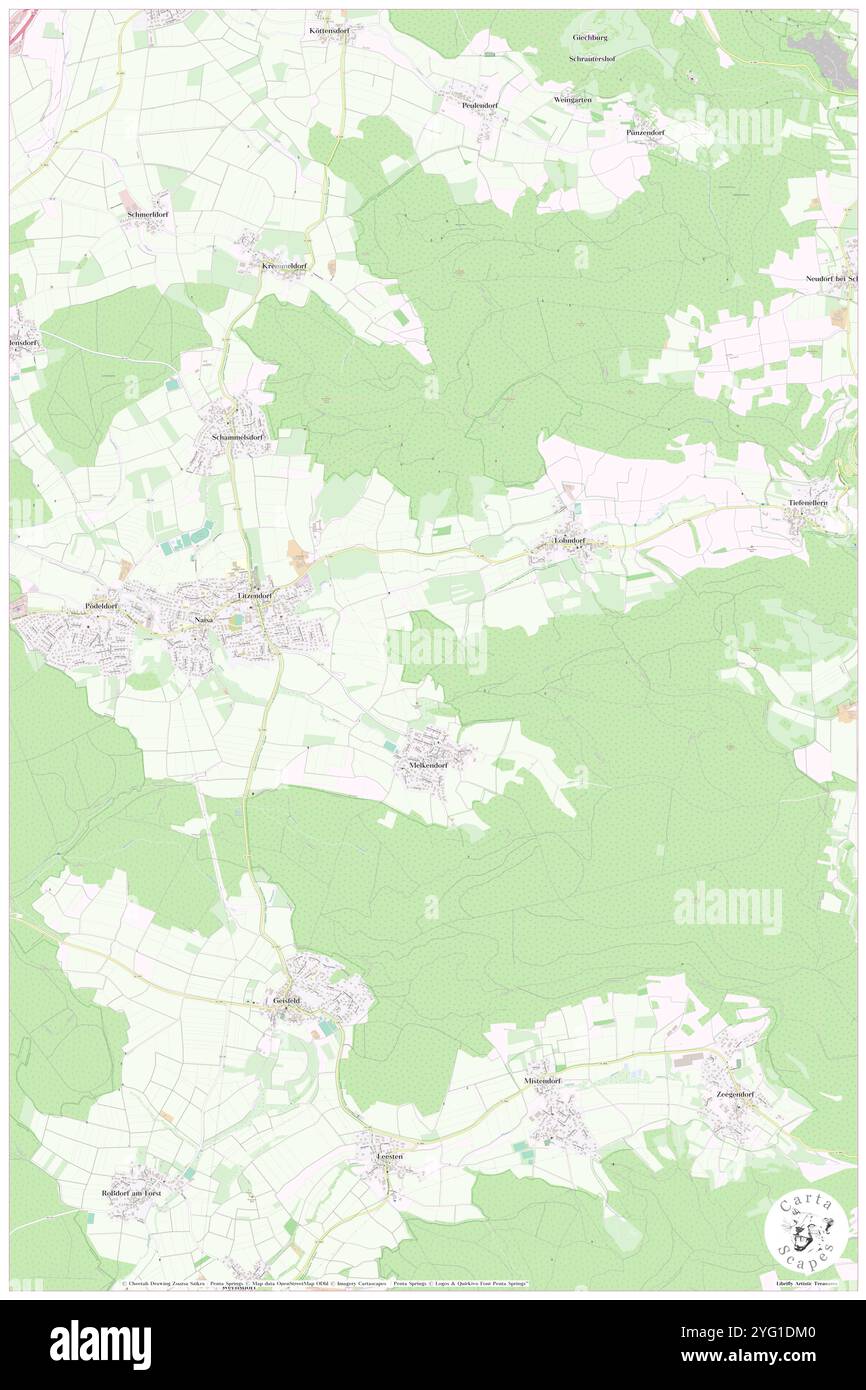 Hahn, DE, Allemagne, Bavière, N 49 54' 29'', N 11 1' 51'', carte, Carthascapes carte publiée en 2024. Explorez Cartascapes, une carte qui révèle la diversité des paysages, des cultures et des écosystèmes de la Terre. Voyage à travers le temps et l'espace, découvrir l'interconnexion du passé, du présent et de l'avenir de notre planète. Banque D'Images