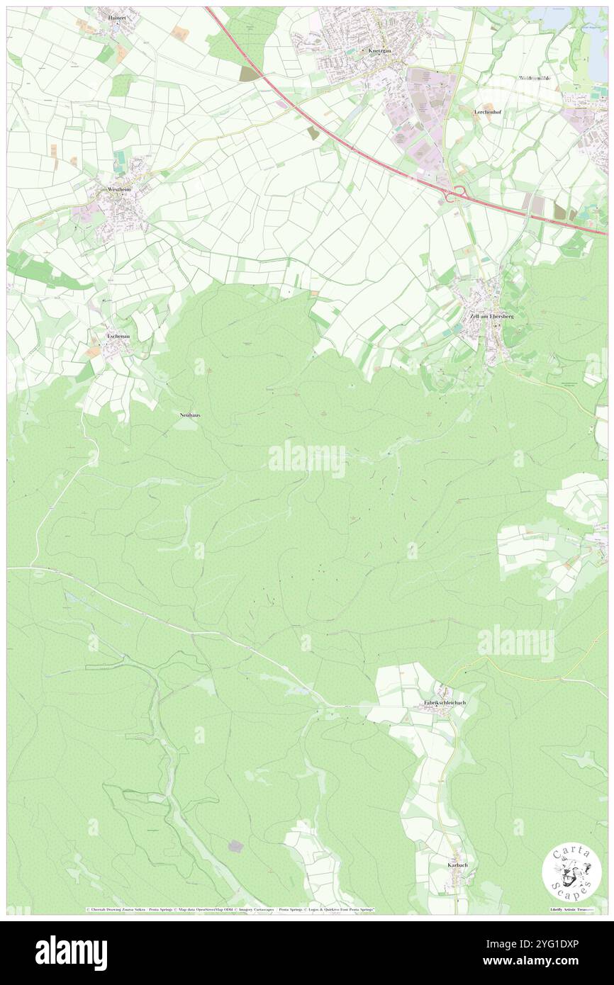 Eisbach, DE, Allemagne, Bavière, N 49 57' 0'', N 10 31' 59'', carte, Carthascapes carte publiée en 2024. Explorez Cartascapes, une carte qui révèle la diversité des paysages, des cultures et des écosystèmes de la Terre. Voyage à travers le temps et l'espace, découvrir l'interconnexion du passé, du présent et de l'avenir de notre planète. Banque D'Images