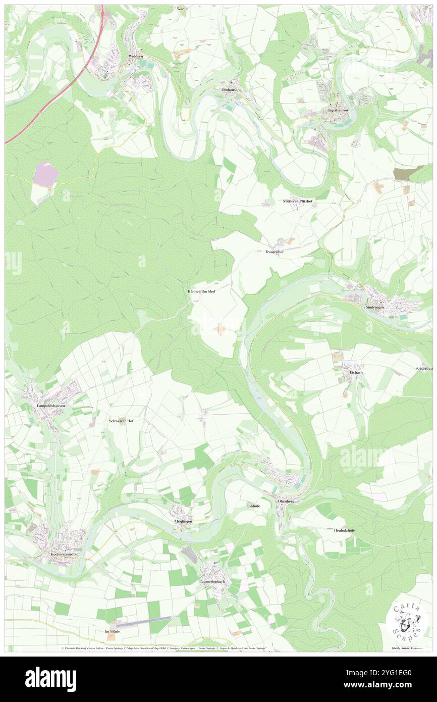 Buchhof, Regierungsbezirk Stuttgart, DE, Allemagne, Bade-Wurtemberg, n 49 16' 34'', N 9 26' 28'', carte, Cartascapes carte publiée en 2024. Explorez Cartascapes, une carte qui révèle la diversité des paysages, des cultures et des écosystèmes de la Terre. Voyage à travers le temps et l'espace, découvrir l'interconnexion du passé, du présent et de l'avenir de notre planète. Banque D'Images