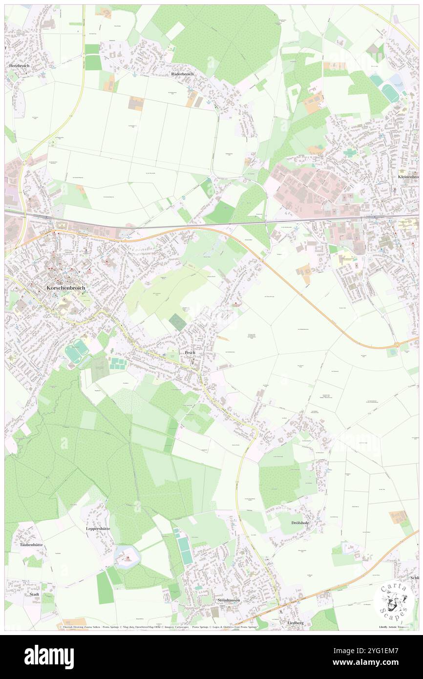 Pesch, DE, Allemagne, Rhénanie du Nord-Westphalie, N 50 51' 0'', N 6 4' 0'', carte, Carthascapes carte publiée en 2024. Explorez Cartascapes, une carte qui révèle la diversité des paysages, des cultures et des écosystèmes de la Terre. Voyage à travers le temps et l'espace, découvrir l'interconnexion du passé, du présent et de l'avenir de notre planète. Banque D'Images