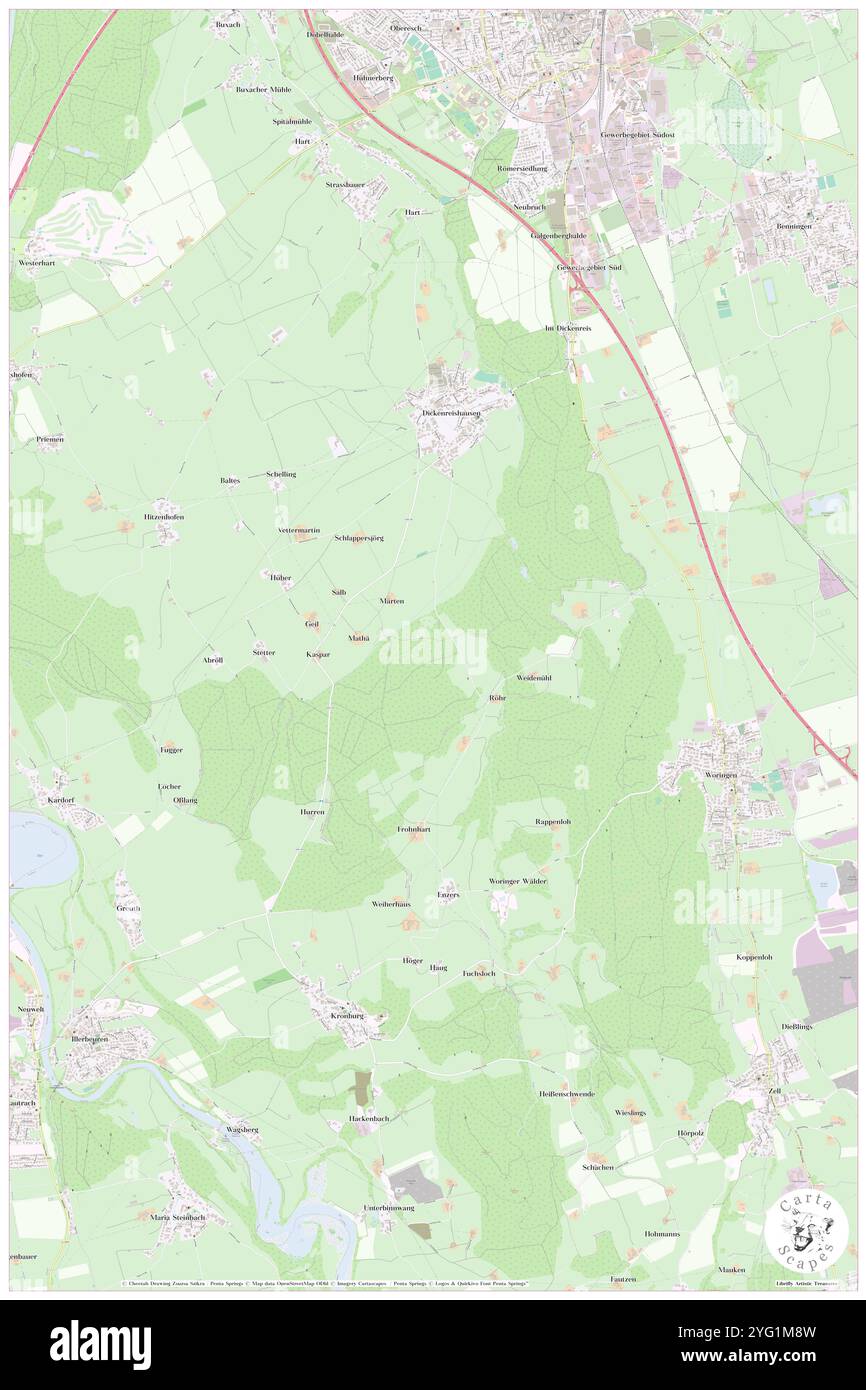 Kaspargehau, DE, Allemagne, Bavière, N 47 55' 59'', N 10 10' 0'', carte, Carthascapes carte publiée en 2024. Explorez Cartascapes, une carte qui révèle la diversité des paysages, des cultures et des écosystèmes de la Terre. Voyage à travers le temps et l'espace, découvrir l'interconnexion du passé, du présent et de l'avenir de notre planète. Banque D'Images