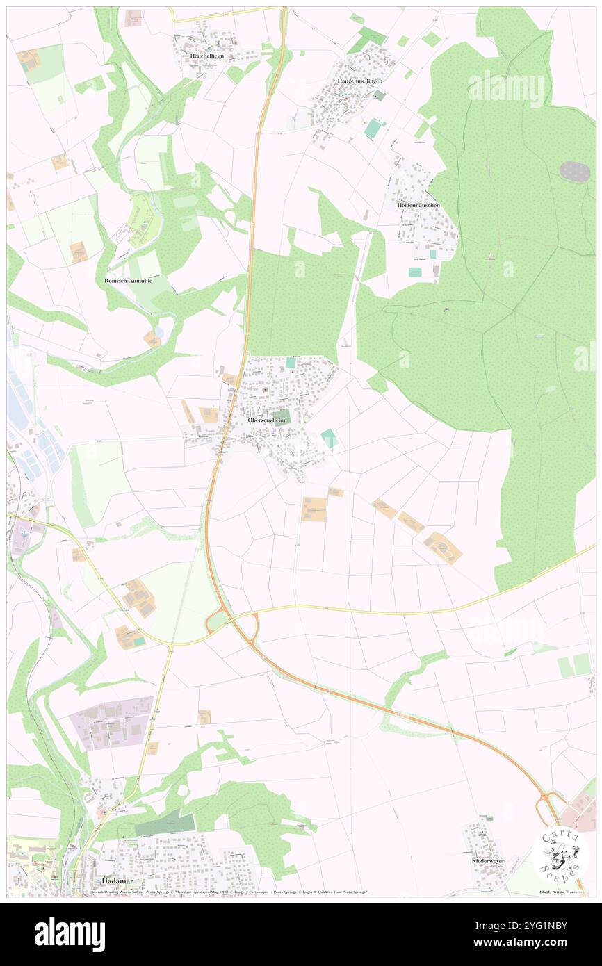 Oberzeuzheim, Regierungsbezirk Gießen, DE, Allemagne, Hesse, n 50 28' 29'', N 8 3' 43'', carte, Cartascapes carte publiée en 2024. Explorez Cartascapes, une carte qui révèle la diversité des paysages, des cultures et des écosystèmes de la Terre. Voyage à travers le temps et l'espace, découvrir l'interconnexion du passé, du présent et de l'avenir de notre planète. Banque D'Images