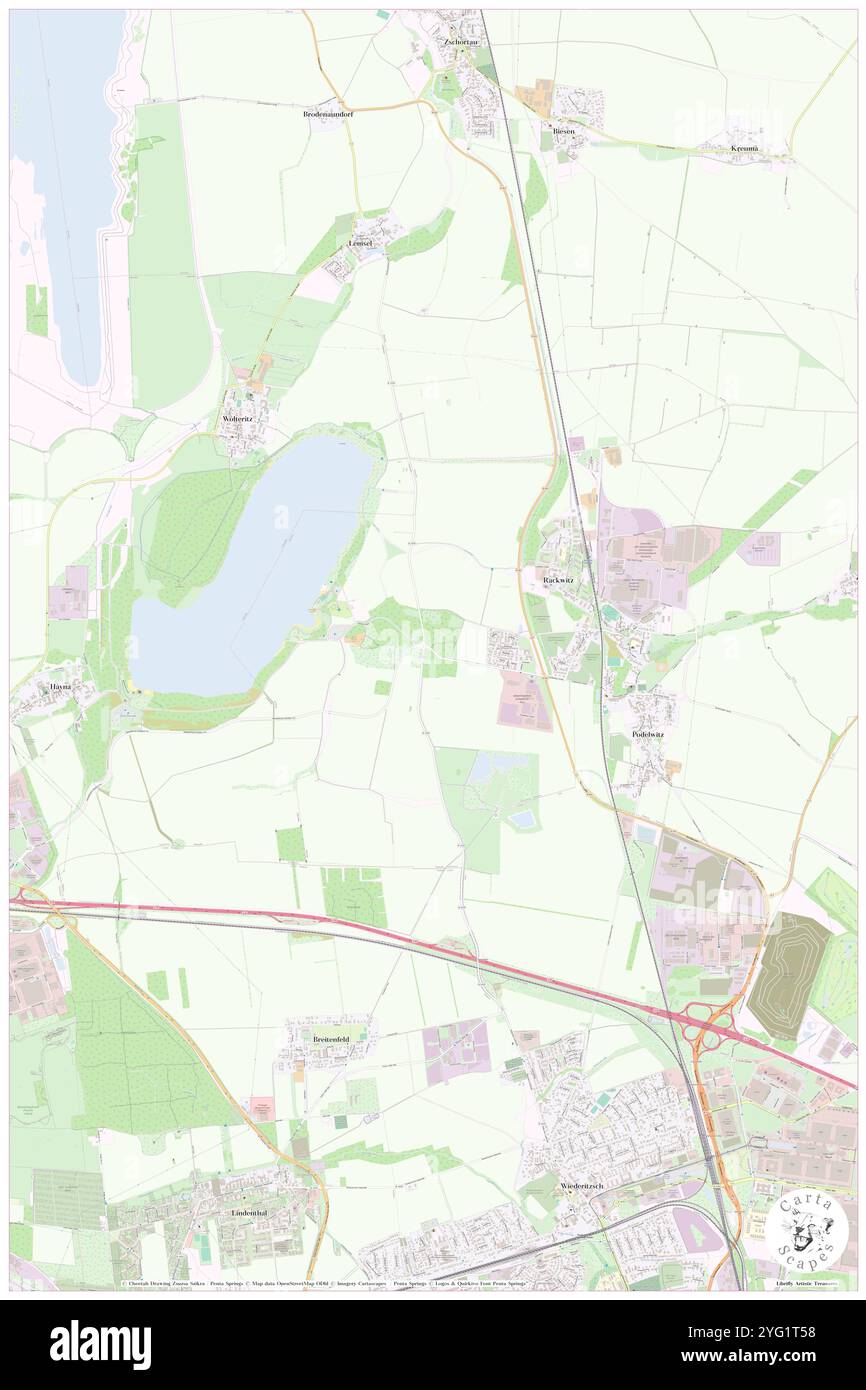 Schladitz, DE, Allemagne, Saxe, N 51 26' 1'', N 12 21' 23'', carte, Cartascapes carte publiée en 2024. Explorez Cartascapes, une carte qui révèle la diversité des paysages, des cultures et des écosystèmes de la Terre. Voyage à travers le temps et l'espace, découvrir l'interconnexion du passé, du présent et de l'avenir de notre planète. Banque D'Images